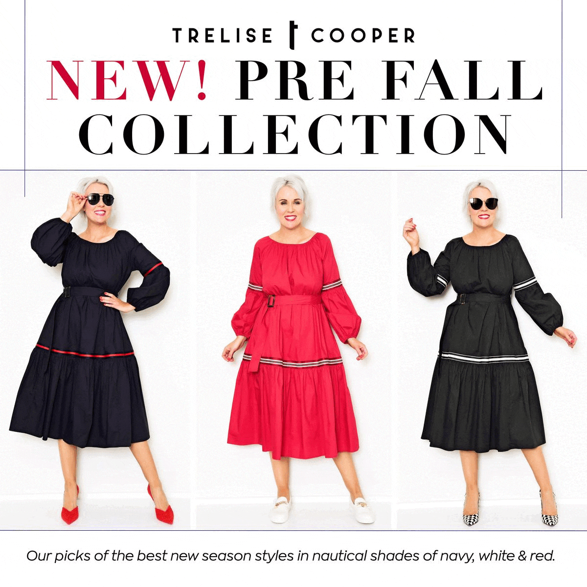 TRELISE COOPER New Season! Now in store! Magpie Style