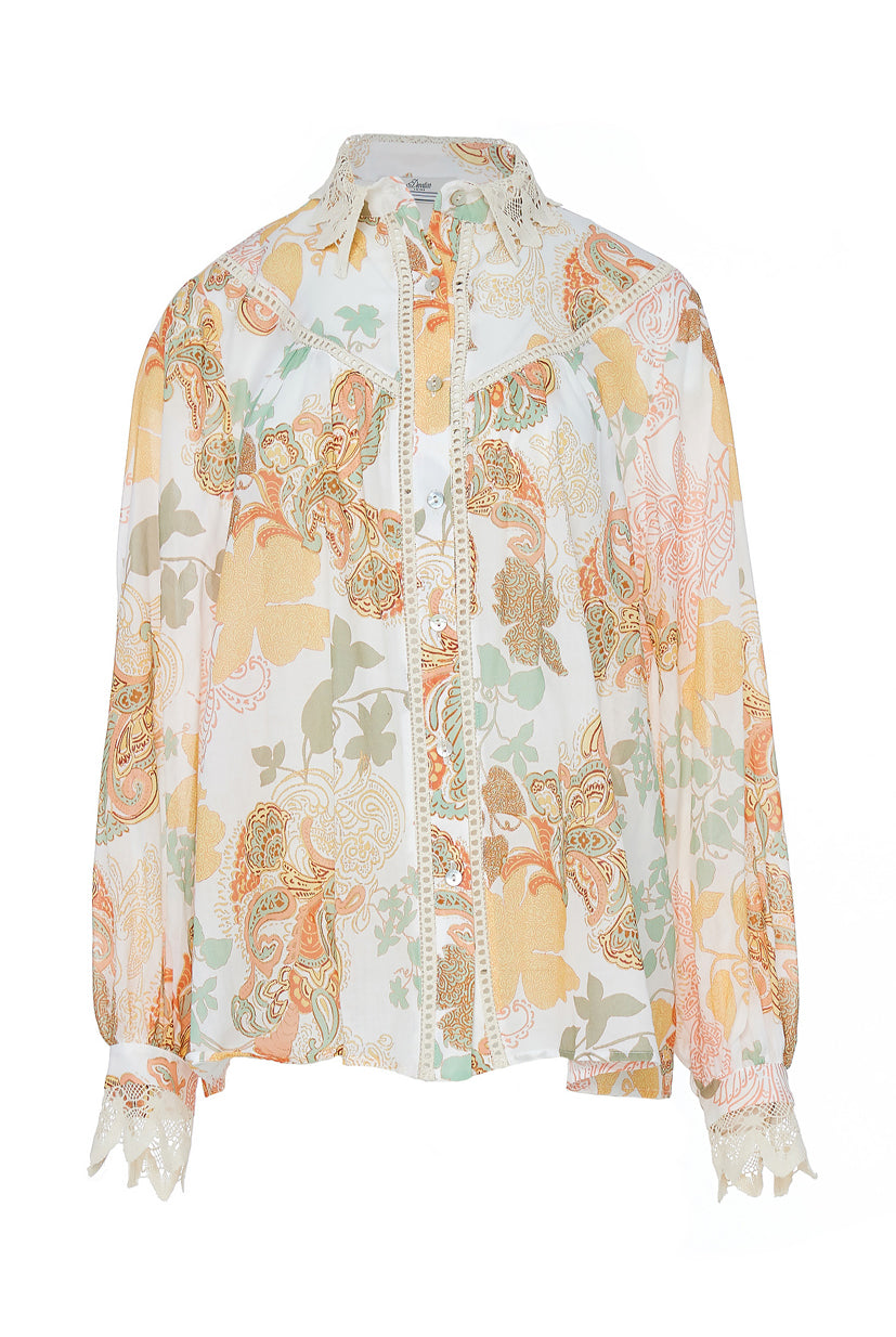 DEVOTION TWINS - Loylieta Shirt Melon - Magpie Style