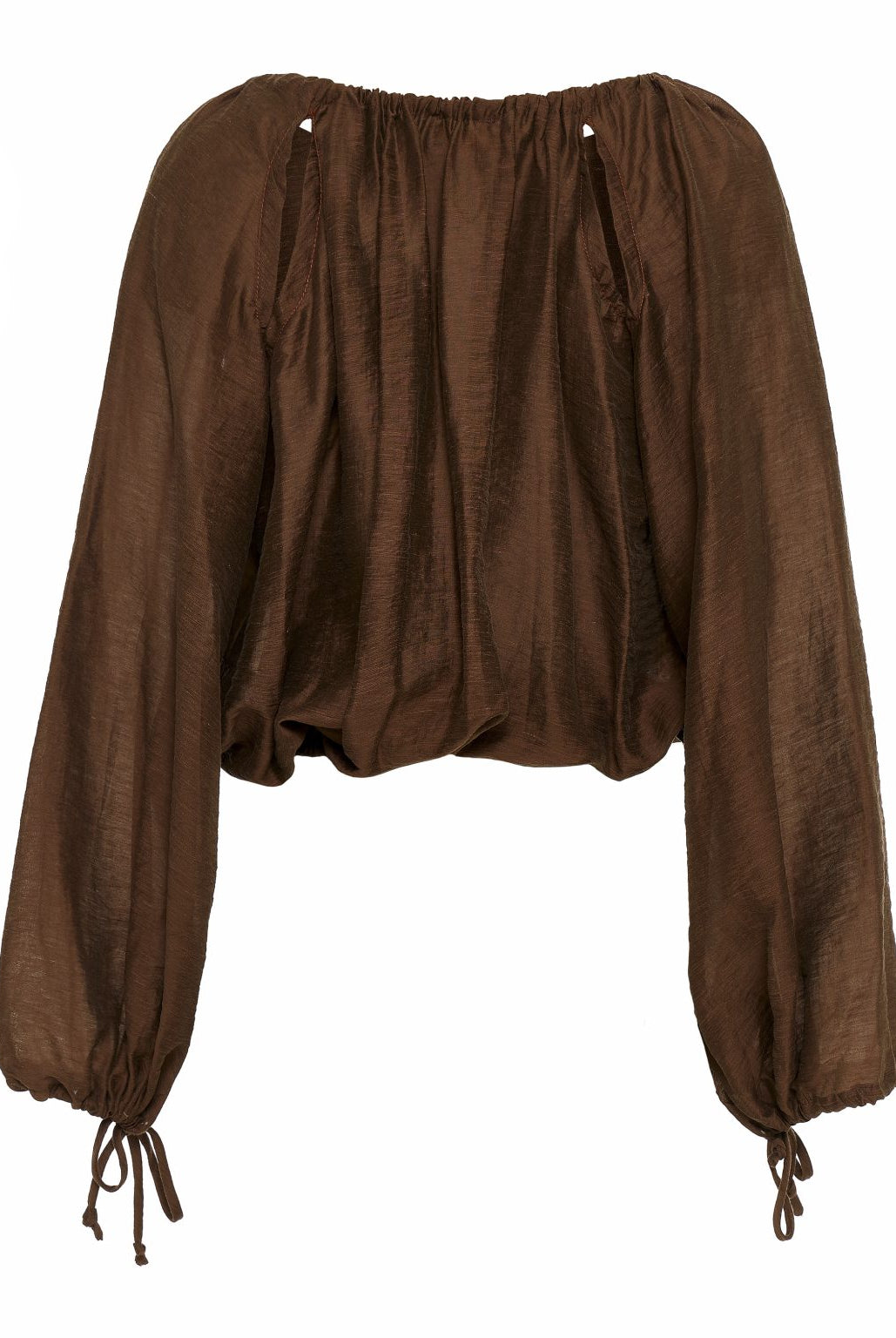 DEVOTION TWINS Petit Blouse - CHOCOLATE