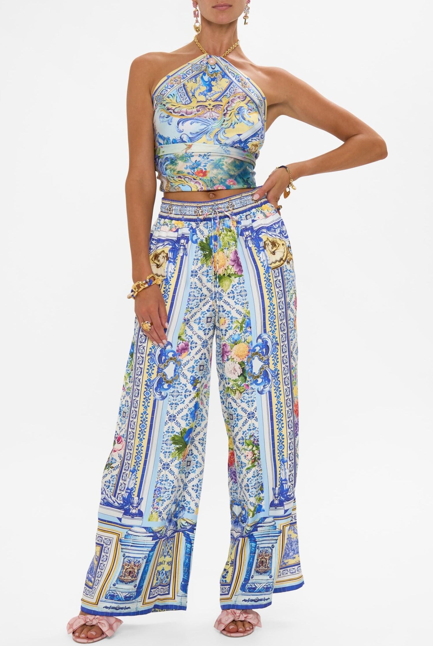 CAMILLA Straight Leg Pant - Wall to Wall Wonders - Magpie Style