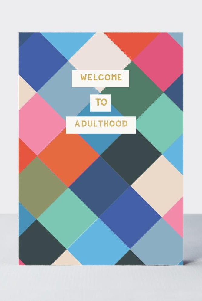 Welcome To Adulthood Card - Magpie Style