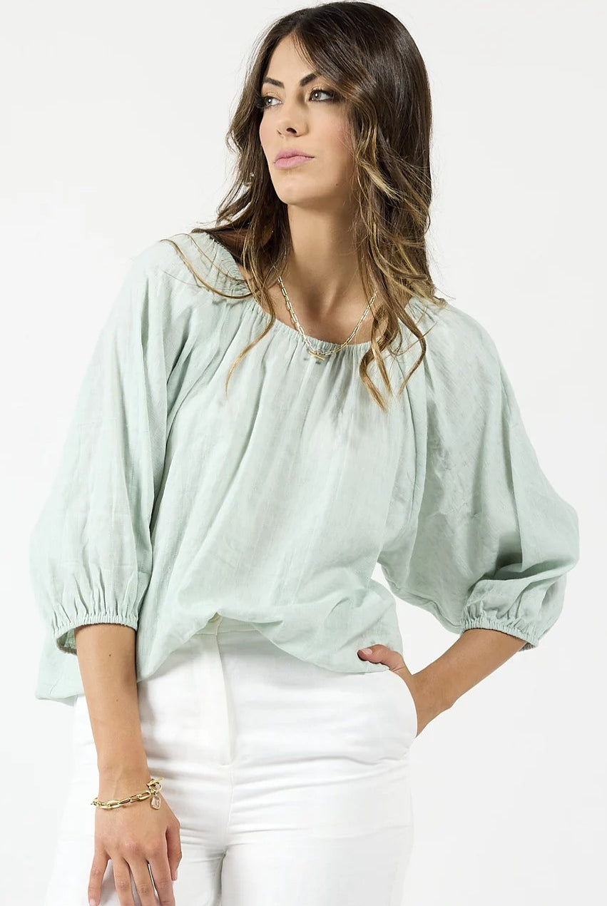 DRAMA THE LABEL Milos Top - Mint - Magpie Style
