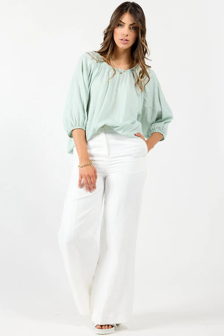 DRAMA THE LABEL Milos Top - Mint - Magpie Style