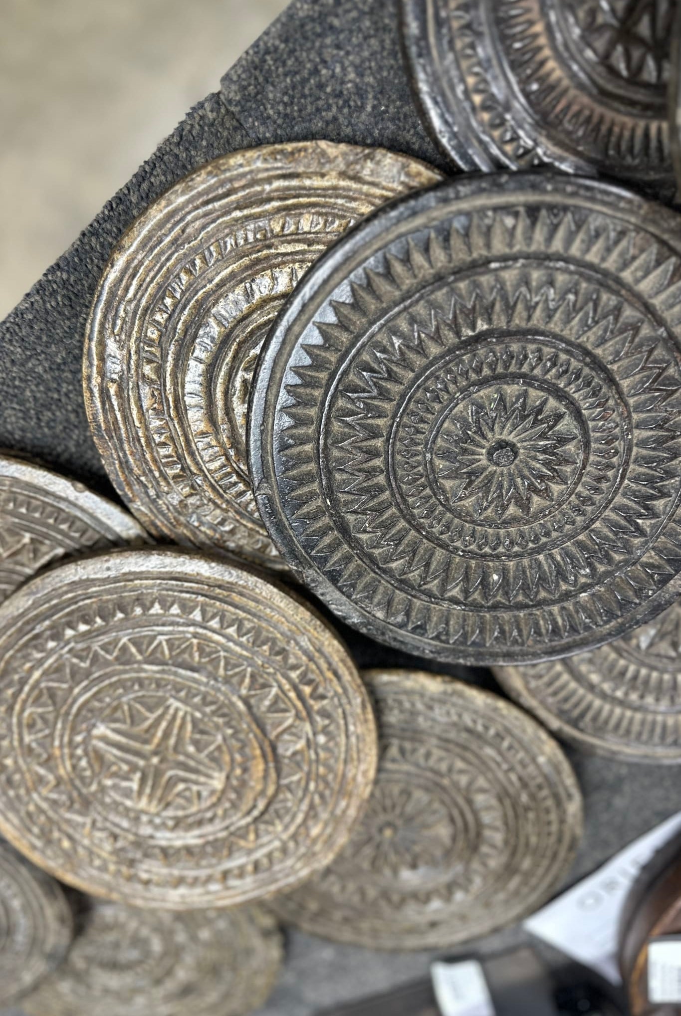 Stone Printing Block L - Magpie Style