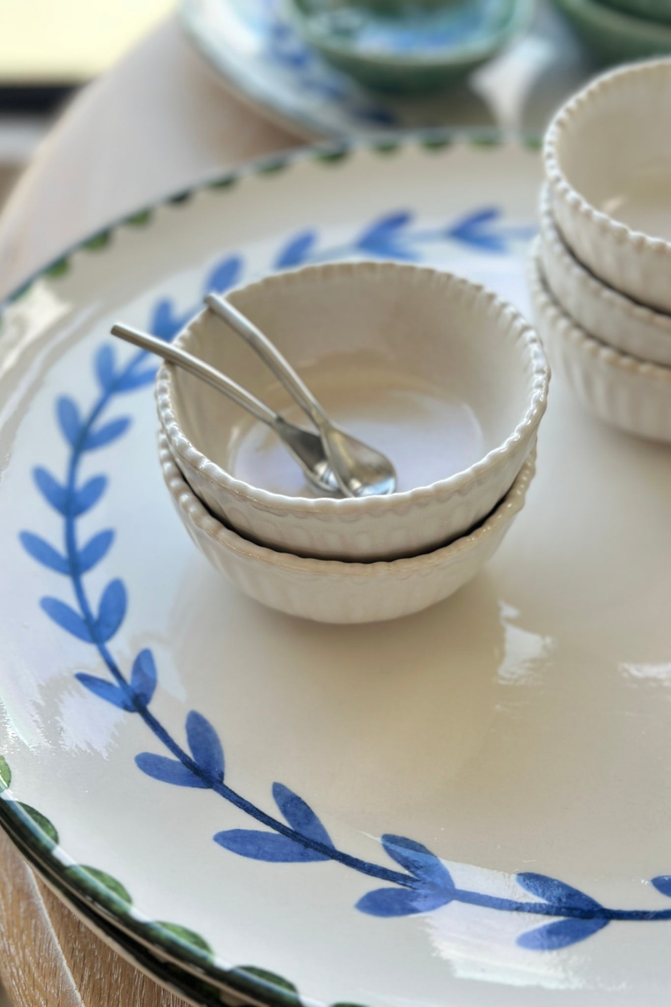 Fiesta Glazed Ceramic Bowl - Sml - Magpie Style