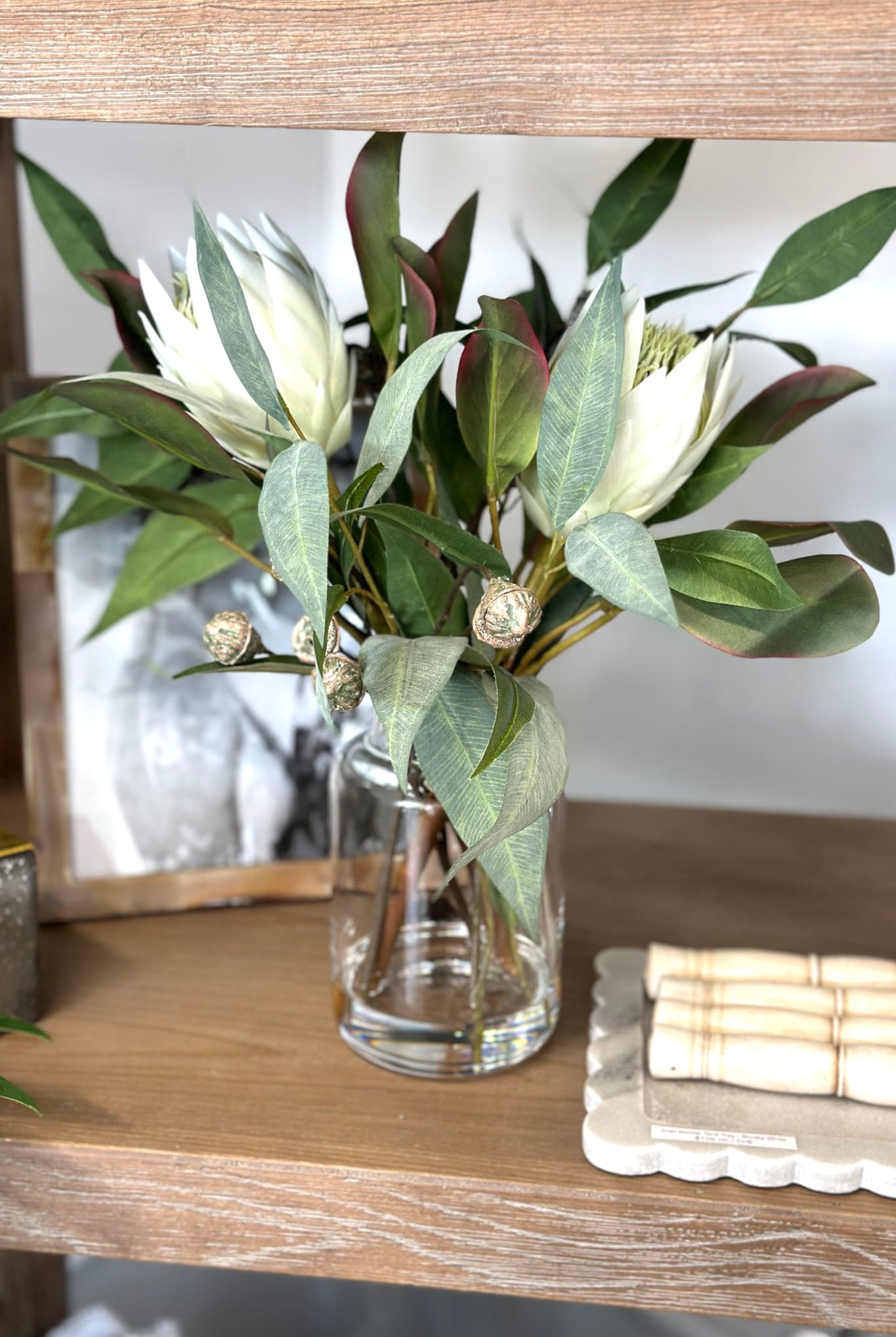 Native Protea Mix-Pauline Vase - Magpie Style