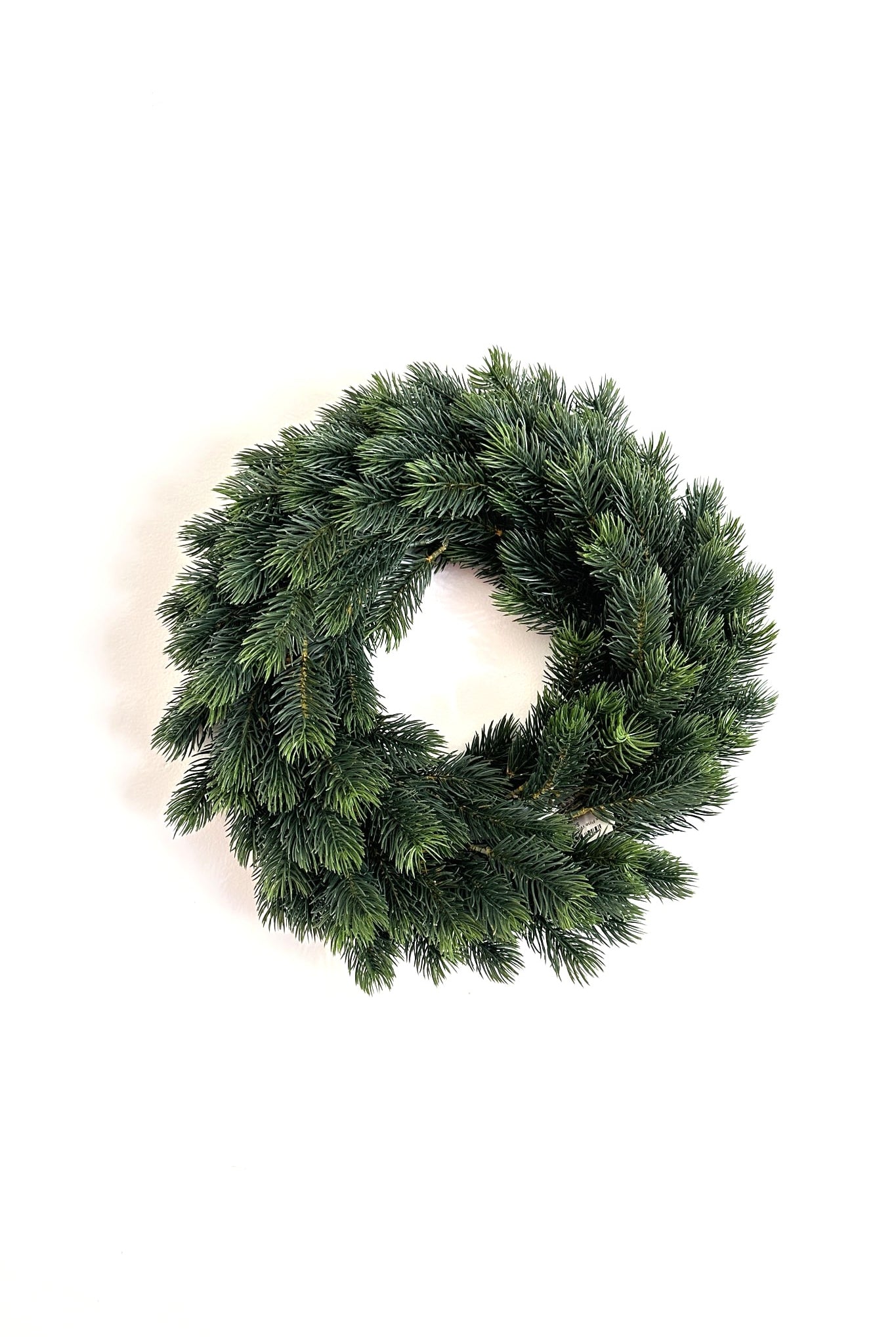 Small All Green Pine Christmas Wreath - Magpie Style