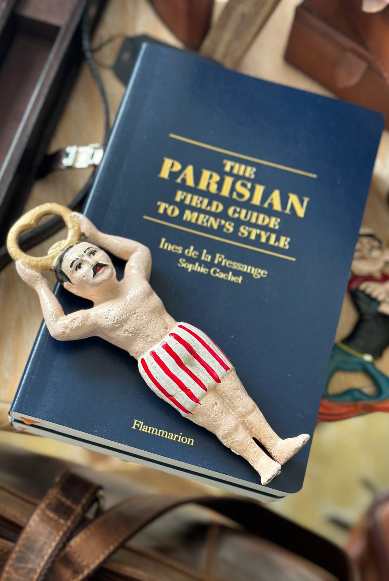 Strong Man Bottle Opener - Cast Iron - Magpie Style