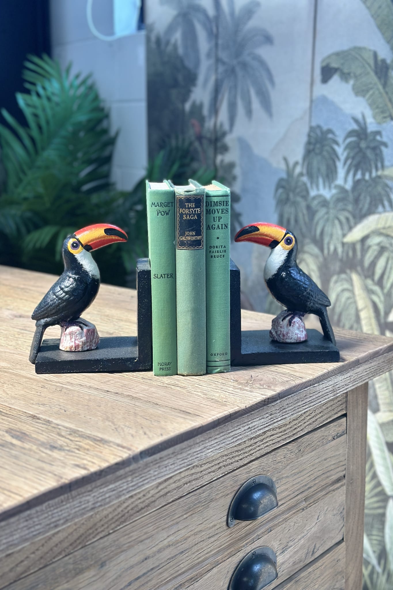 Toucan Bookends - Magpie Style