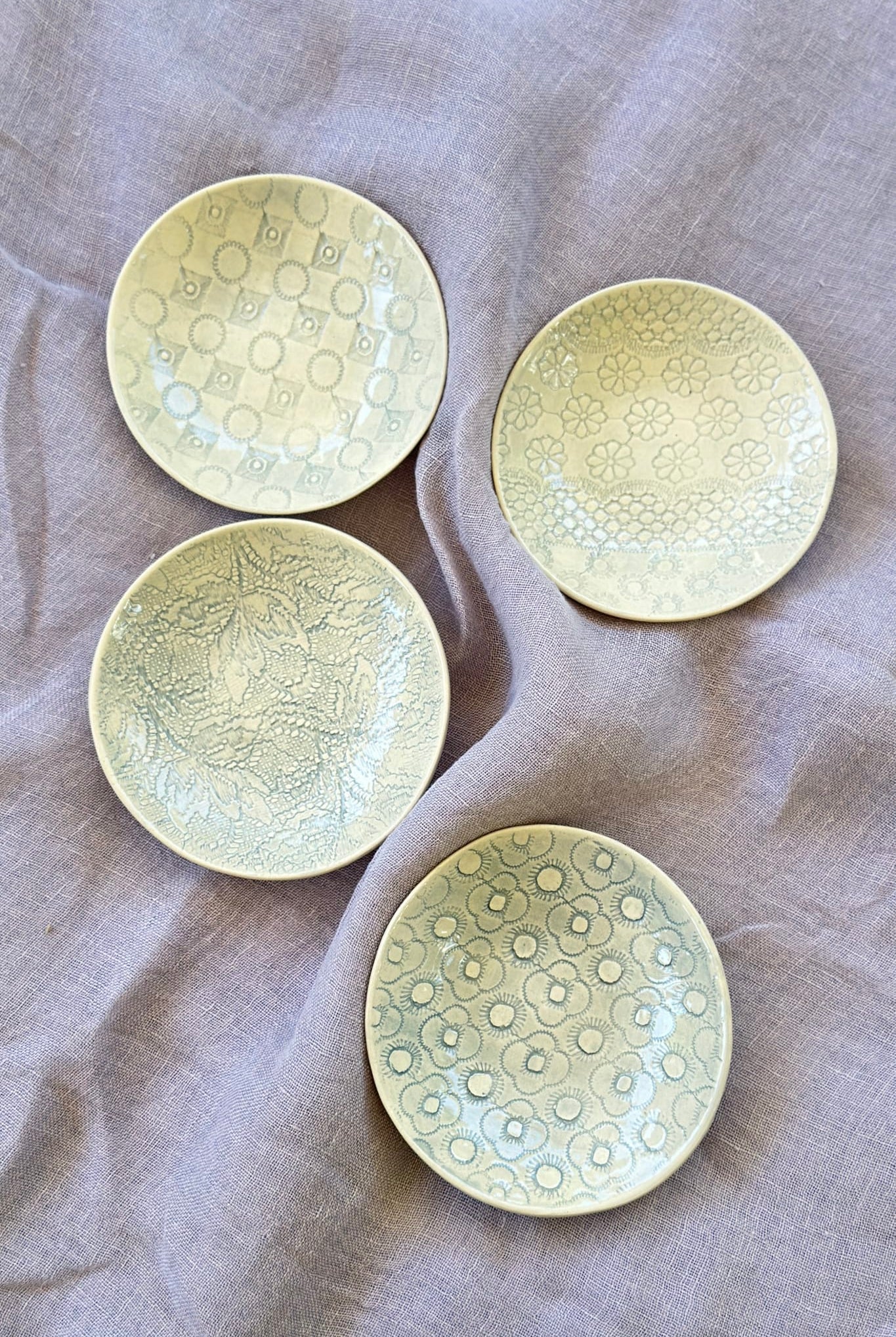 WONKI WARE Salsa Dish - Lace - Magpie Style