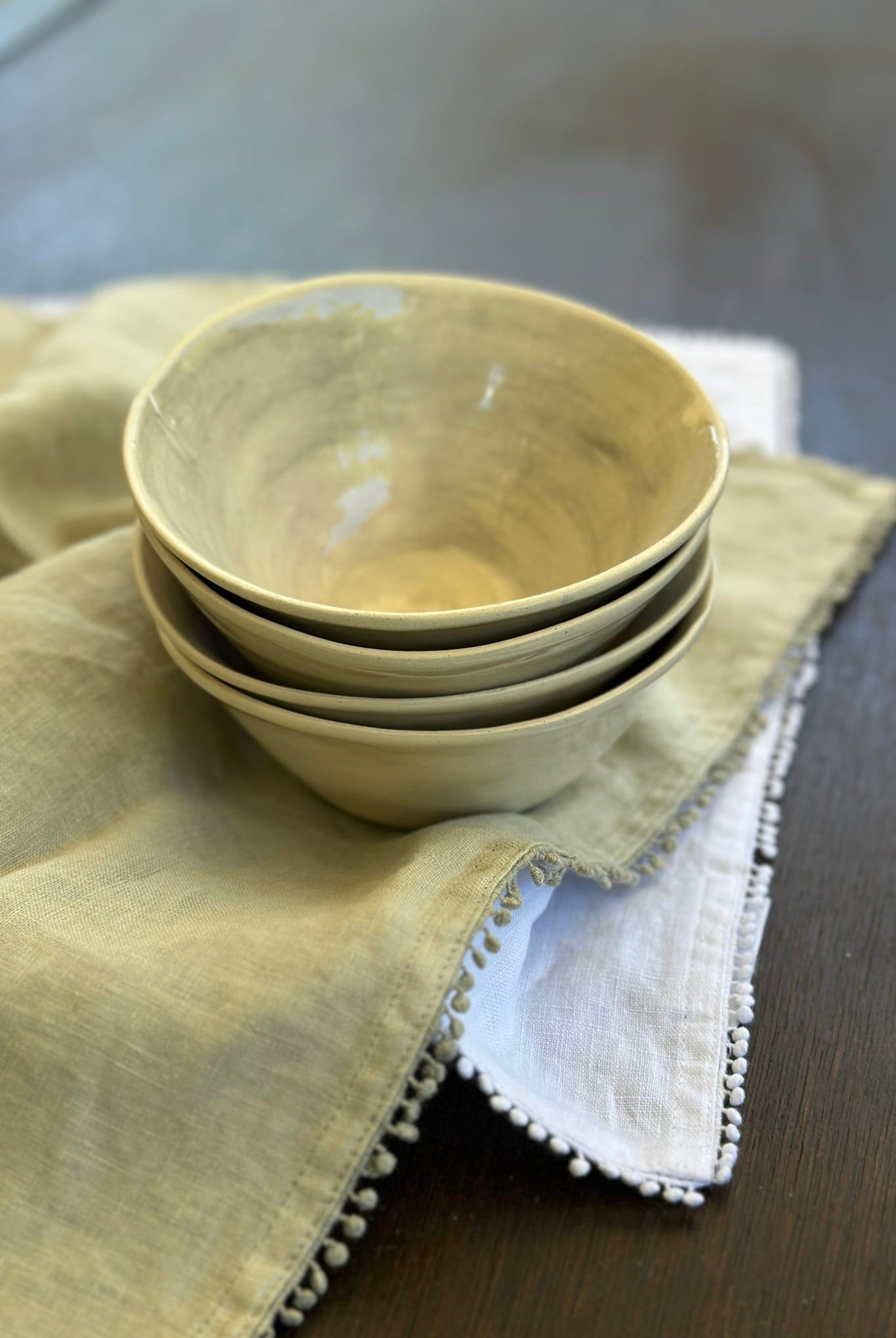 WONKI WARE Dessert Bowl - Lace - Magpie Style