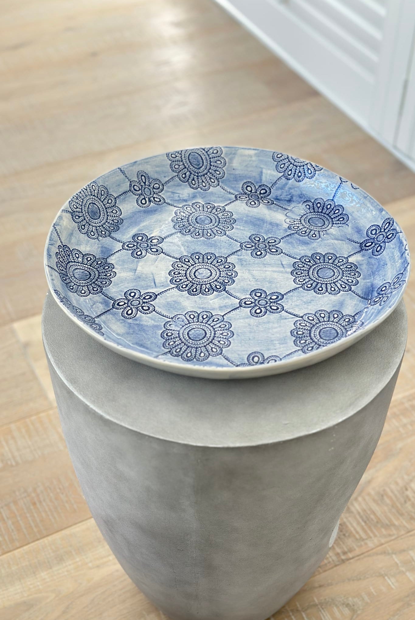 WONKI WARE Small Mediterranean Platter - Lace - Magpie Style