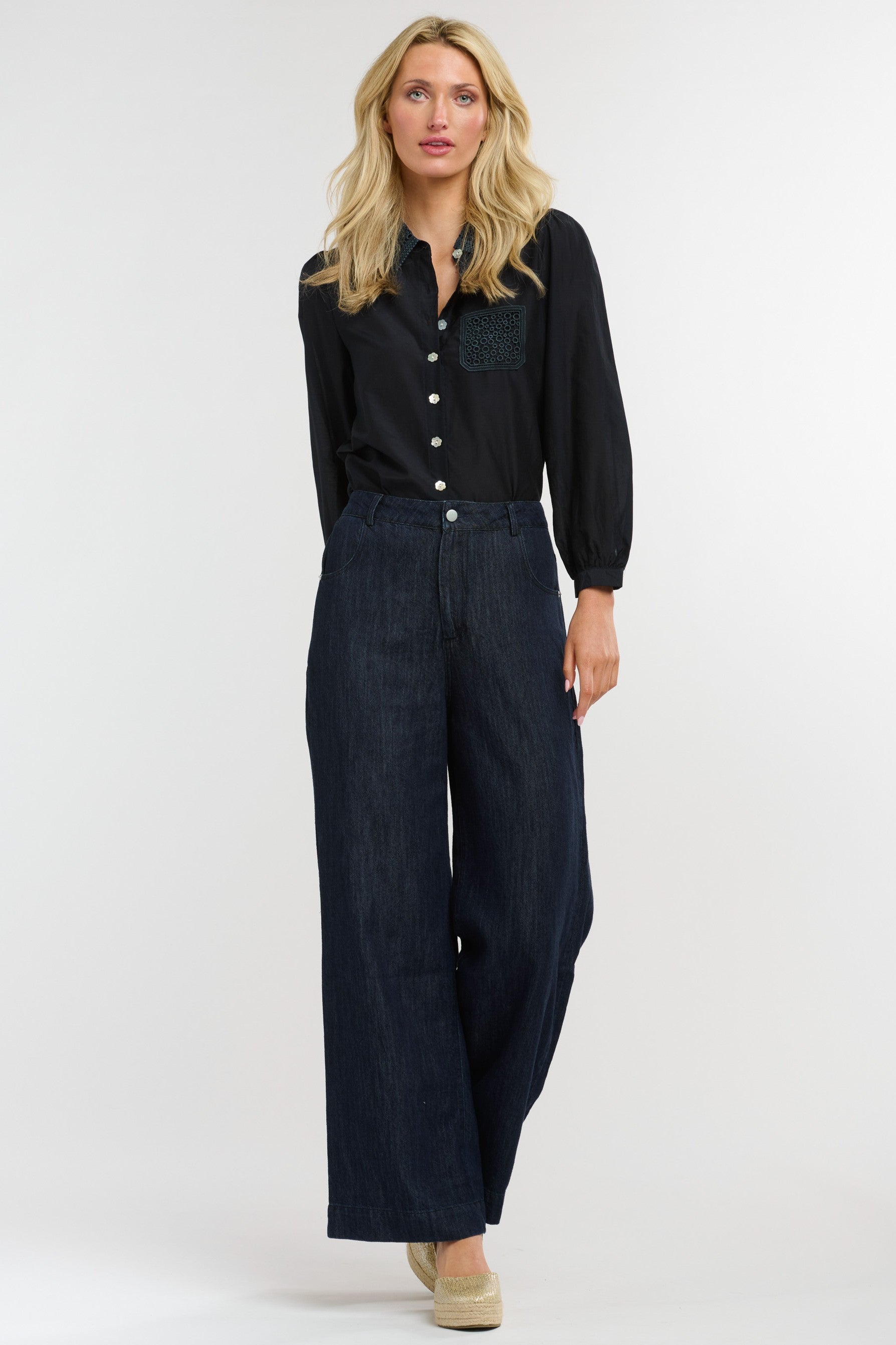 365 DAYS Celeste Tencel Pant - Dark Denim - Magpie Style