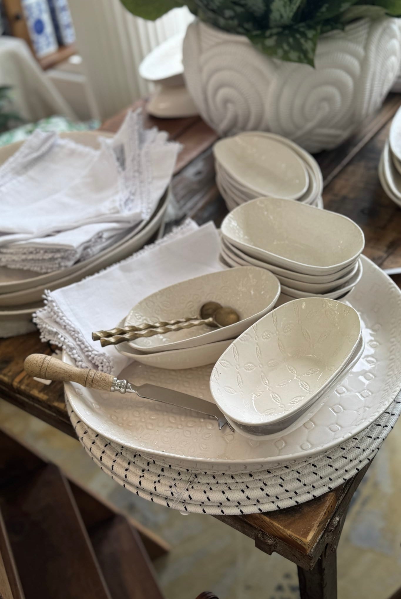 WONKI WARE Sweet Dish - Lace - Magpie Style