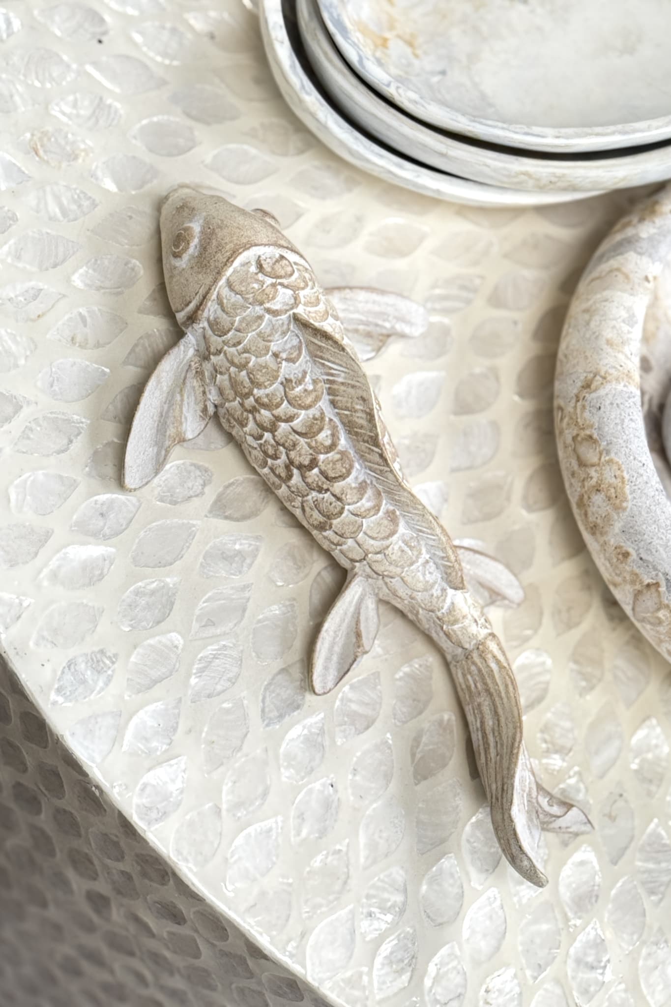 Koi Sculpture - Sml - Magpie Style