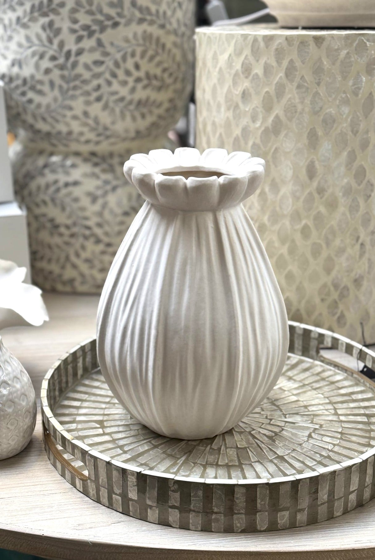 Pod Vase XL - Magpie Style