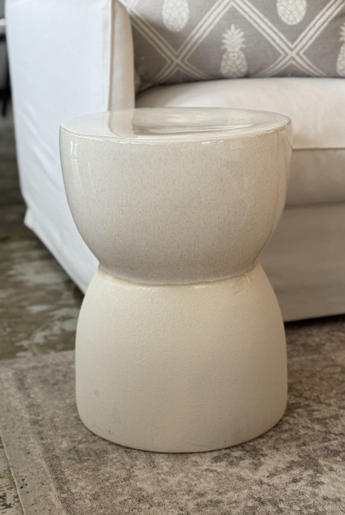 Pablo Stool - Ivory - Magpie Style