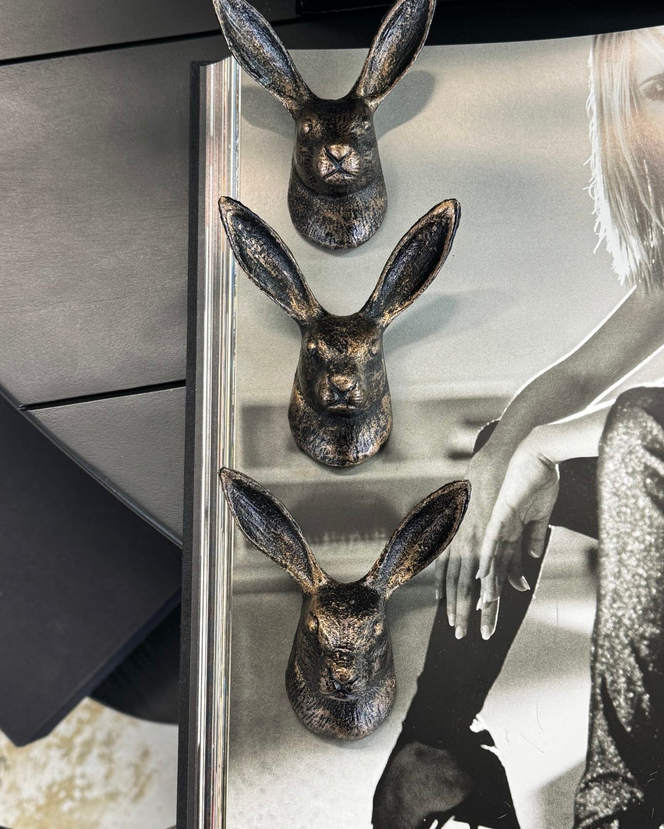 Bunny Hooks (Cast Iron) - Magpie Style