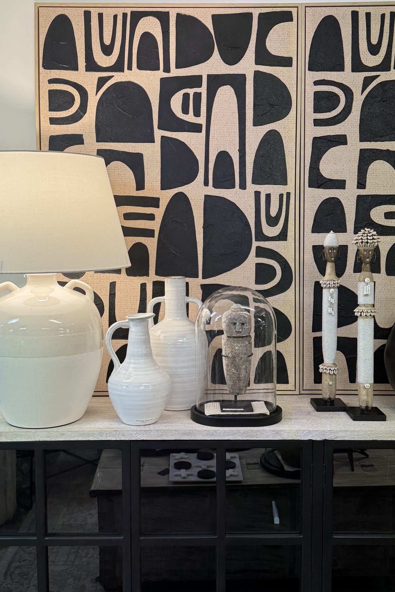 Zulu Framed Canvas - Magpie Style