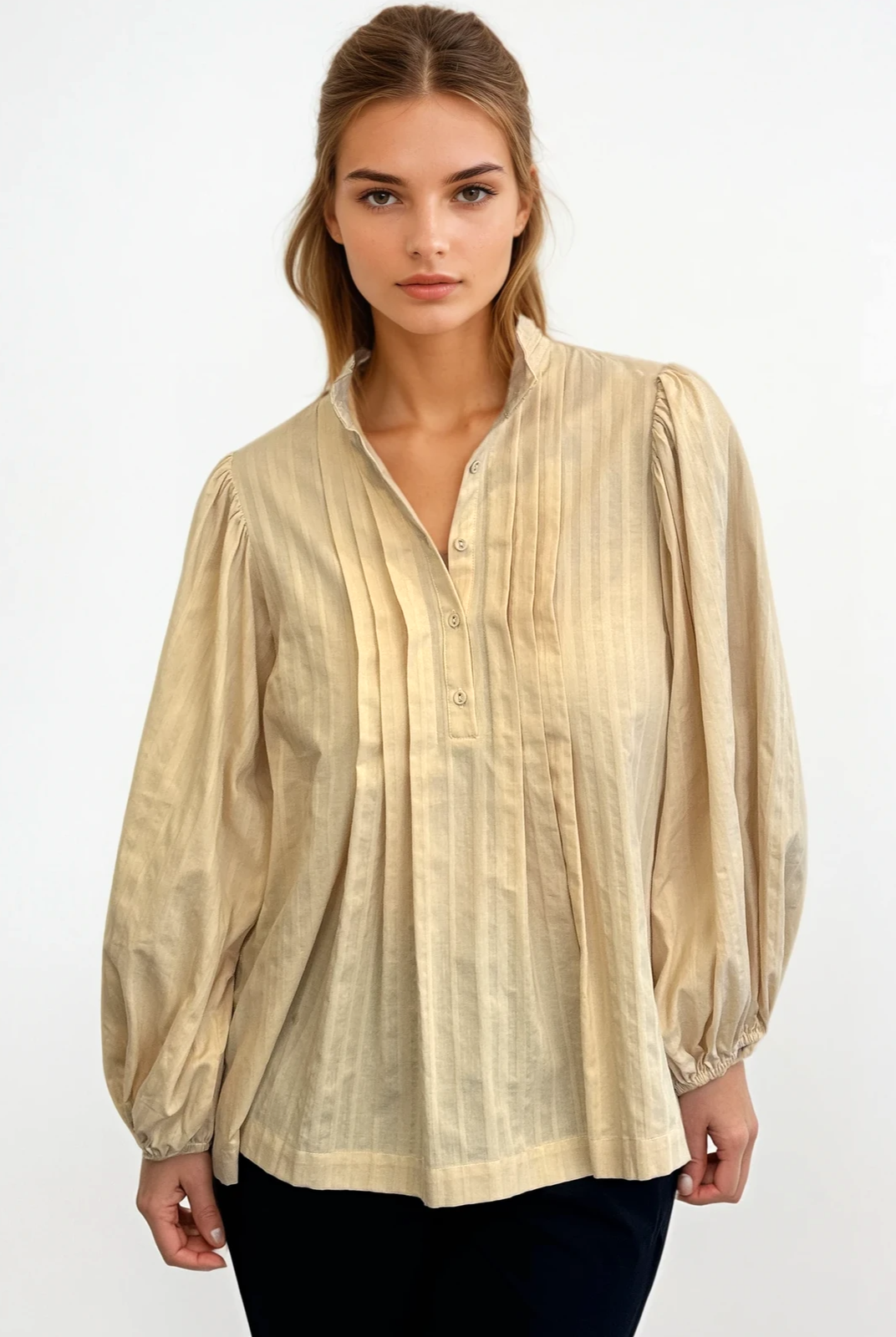 LOUGHLIN Hyde Blouse - Nougat - Magpie Style