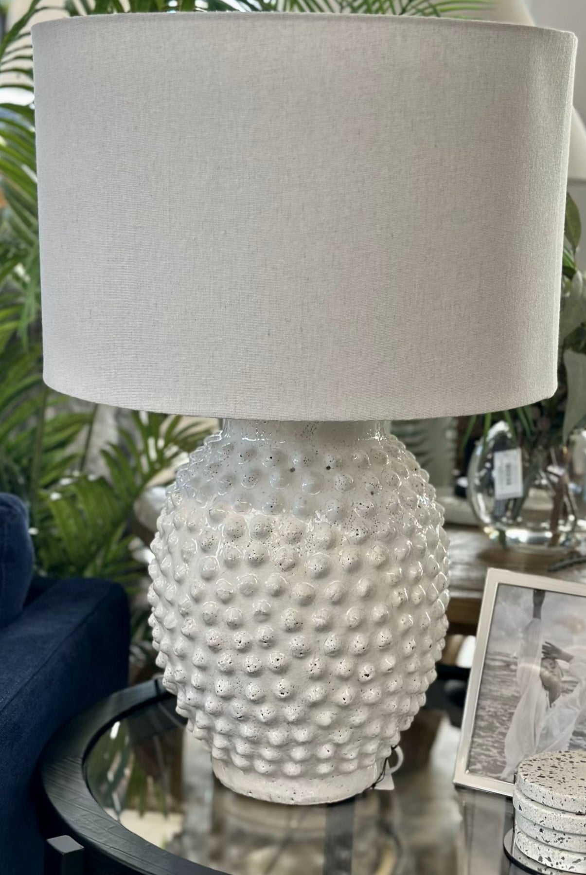 White Amalfi Lamp - Magpie Style