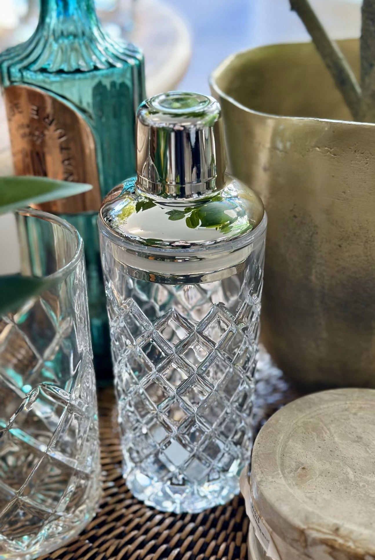 Glam Silver Cocktail Shaker - Magpie Style