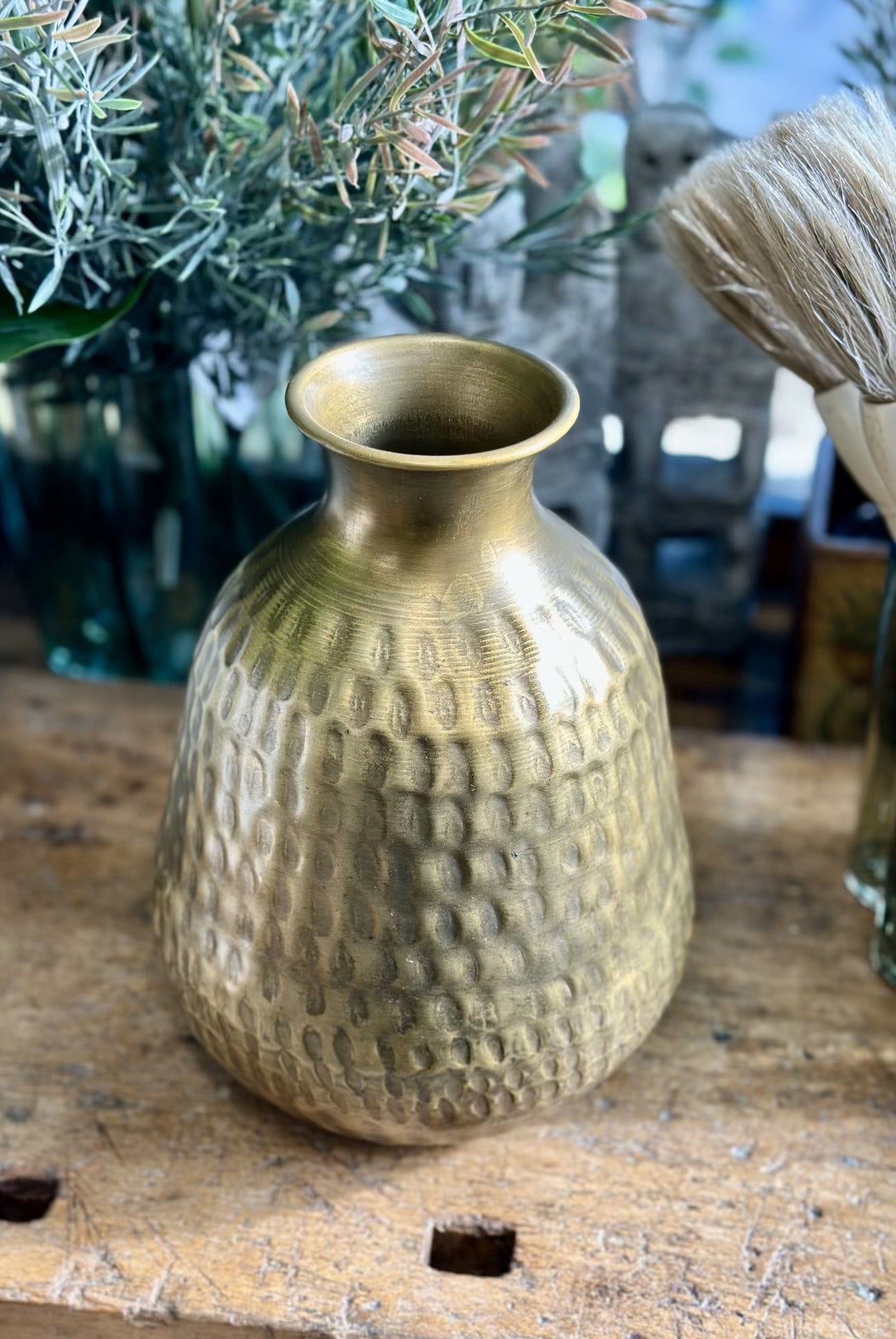 Small Calypso Urn - Antique Brass - Magpie Style