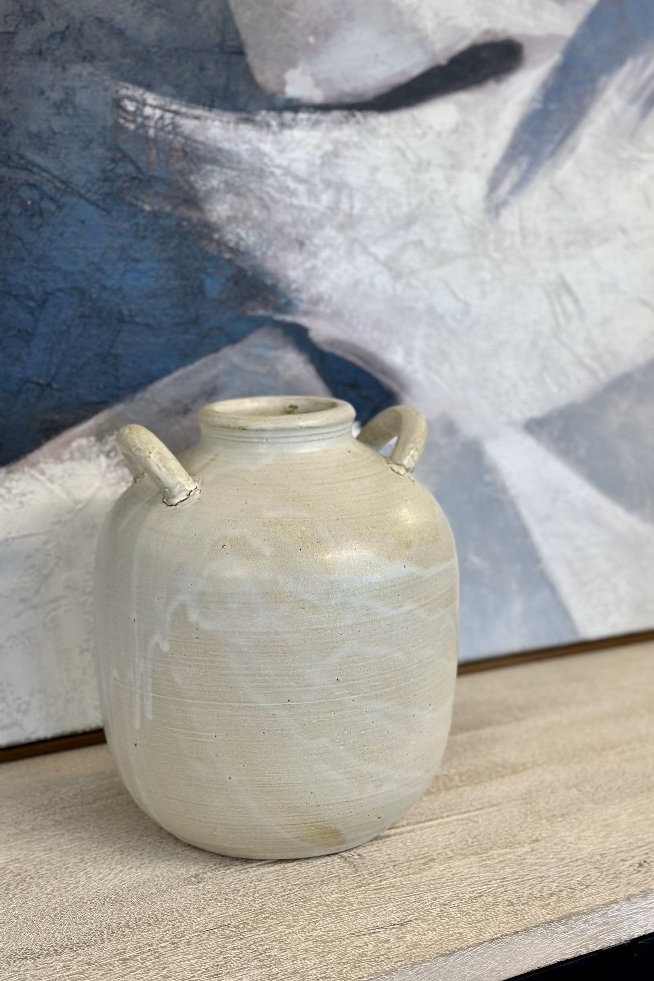 Lawe Ceramic Urn - Natural - Magpie Style