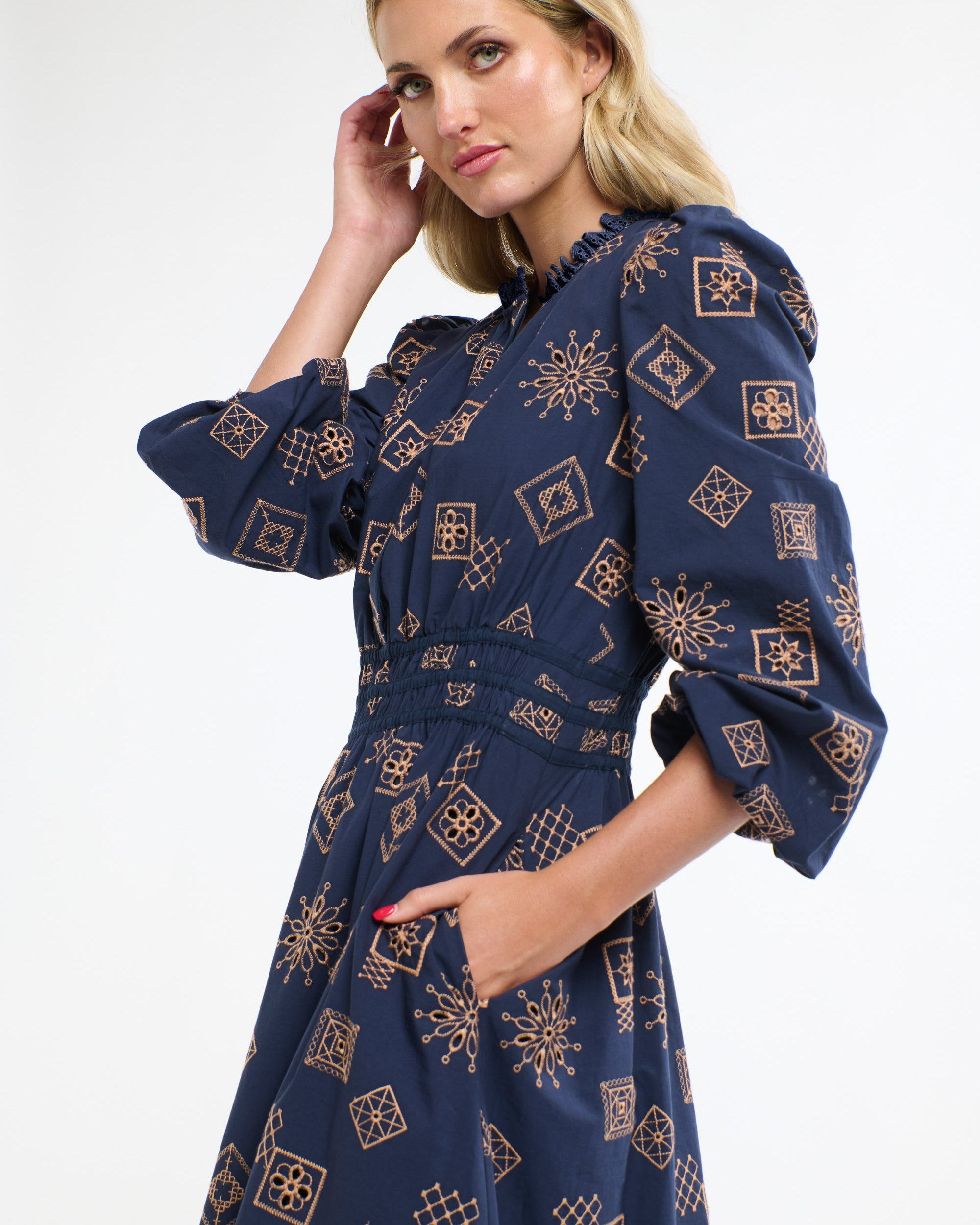 365 DAYS Mandala Dress - Indigo - Magpie Style