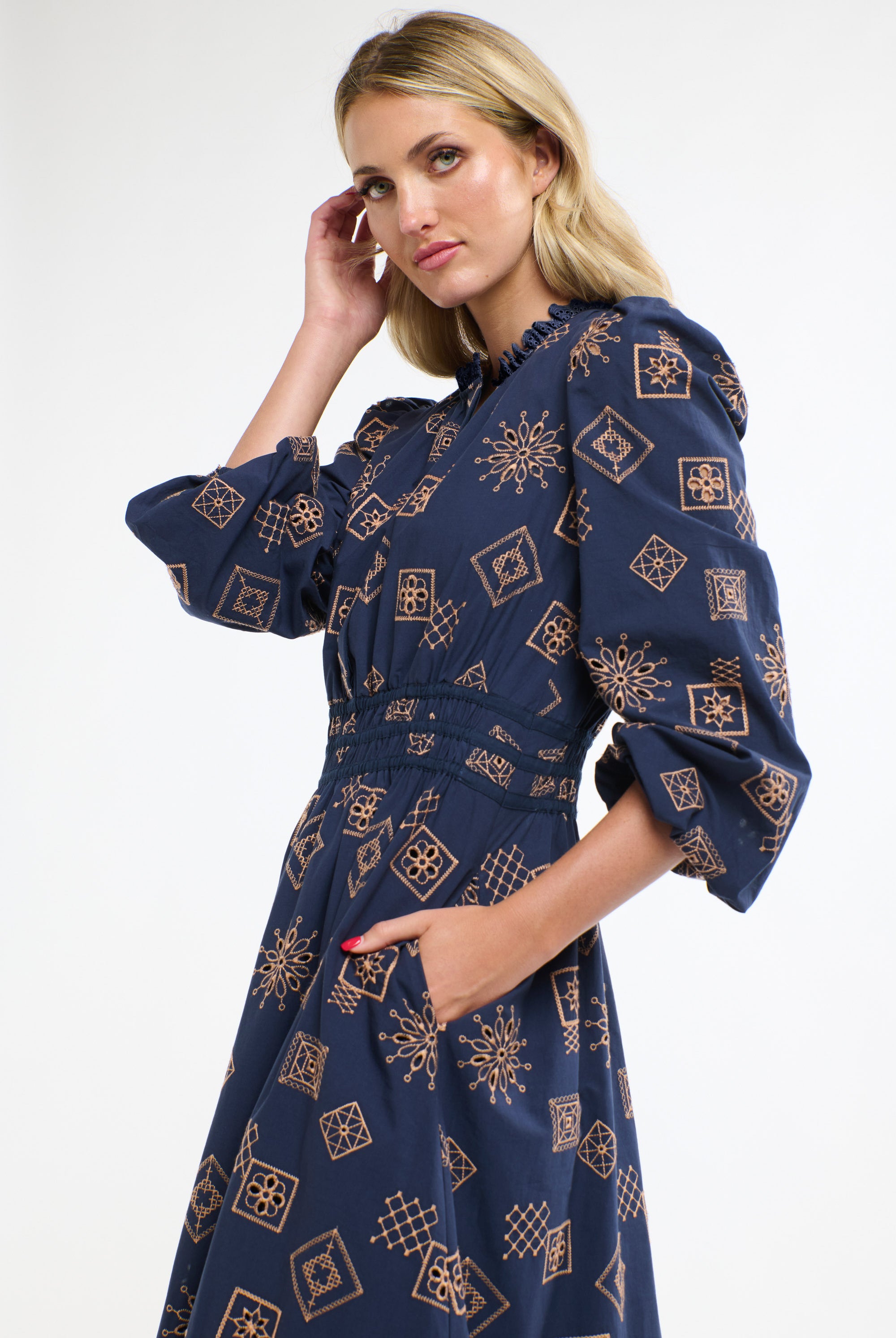 365 DAYS Mandala Dress - Indigo - Magpie Style