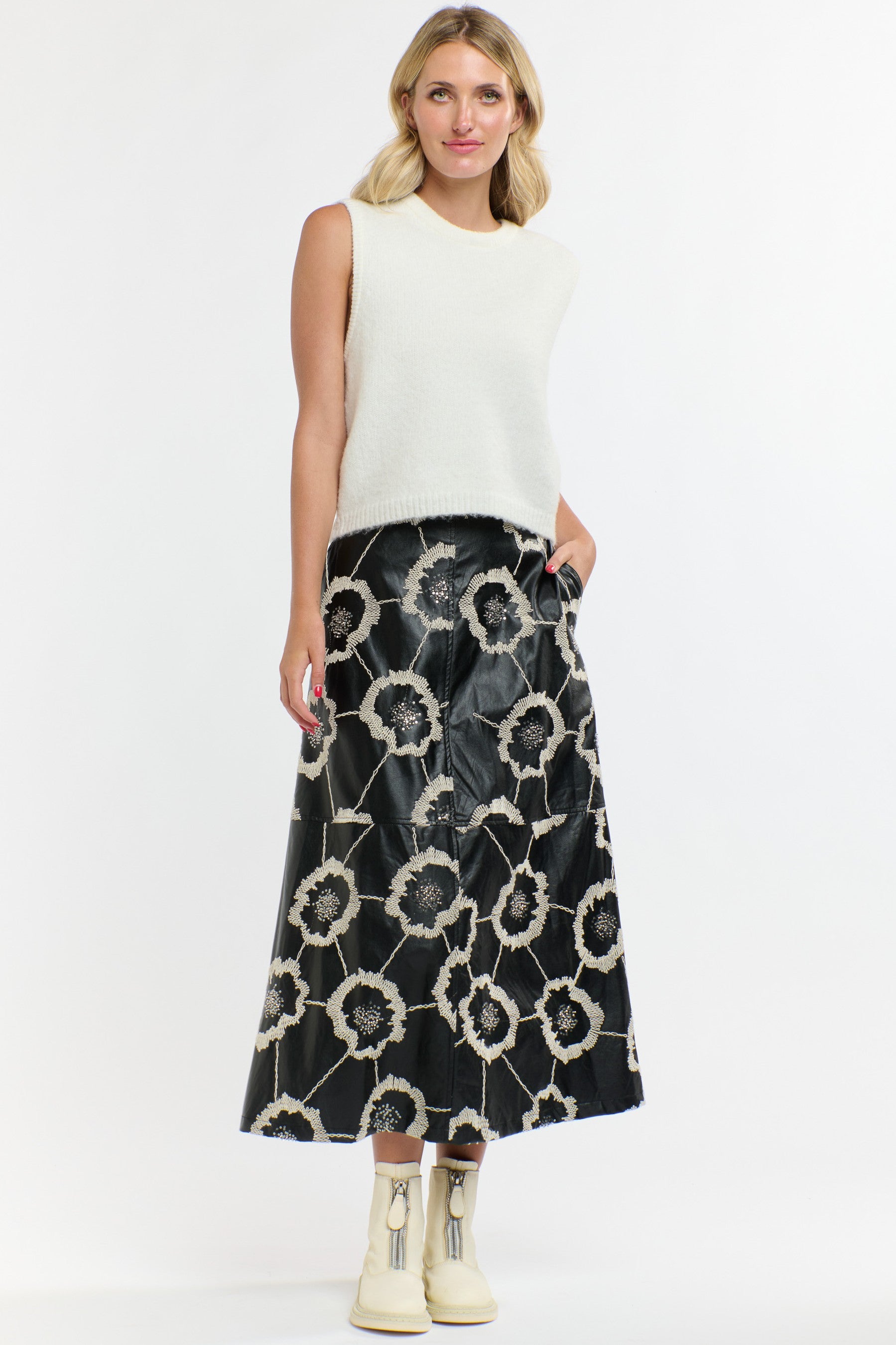 365 DAYS Florence Skirt - Black - Magpie Style