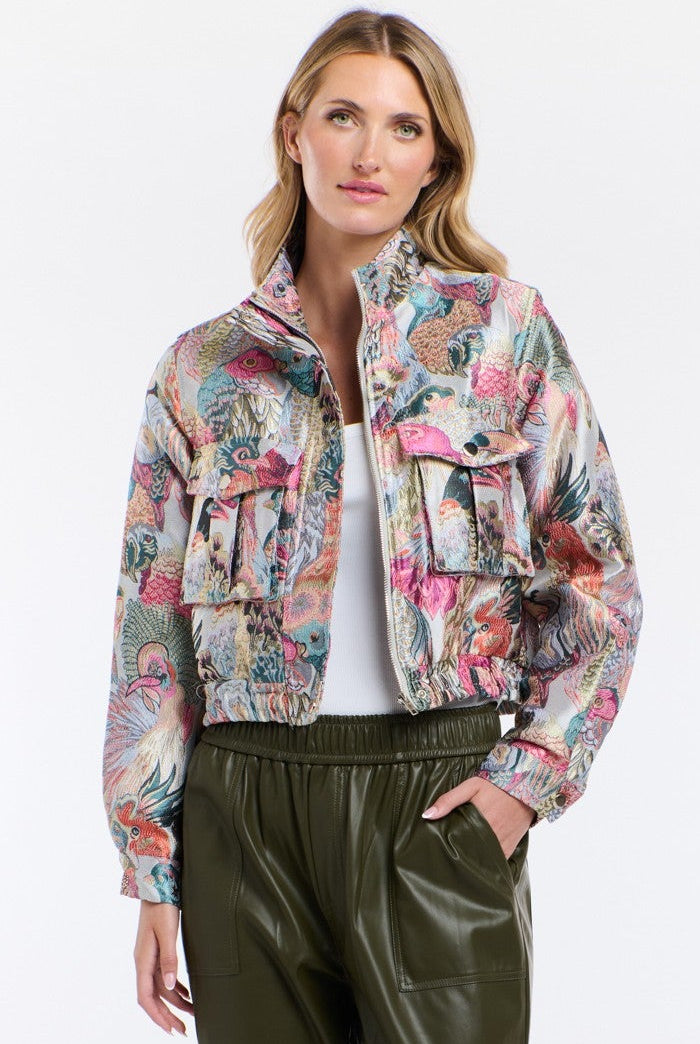 365 DAYS Cockatoo Bomber - Multi - Magpie Style