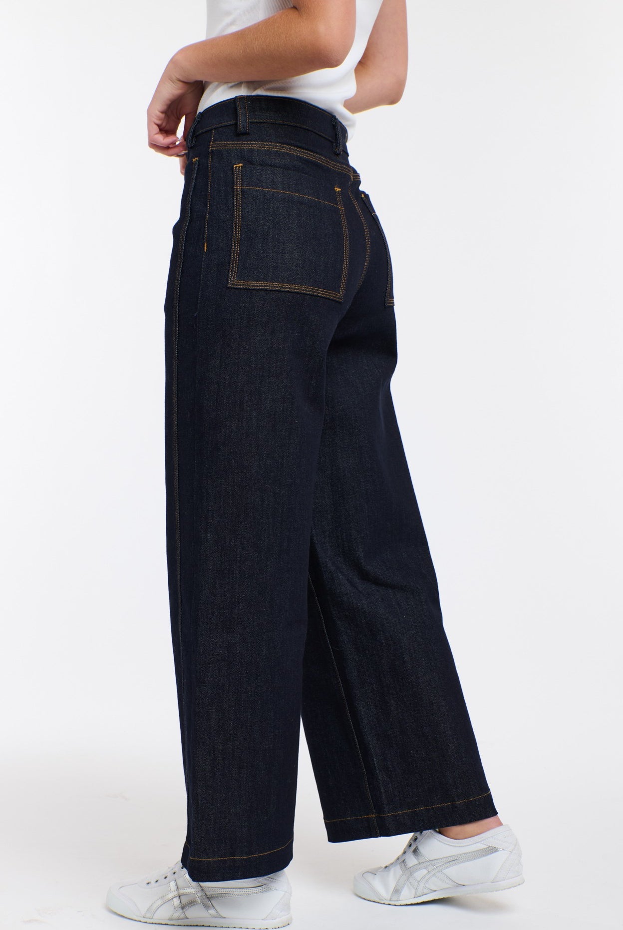 365 DAYS Brenda Triple Stitch Jeans - Dark Denim - Magpie Style