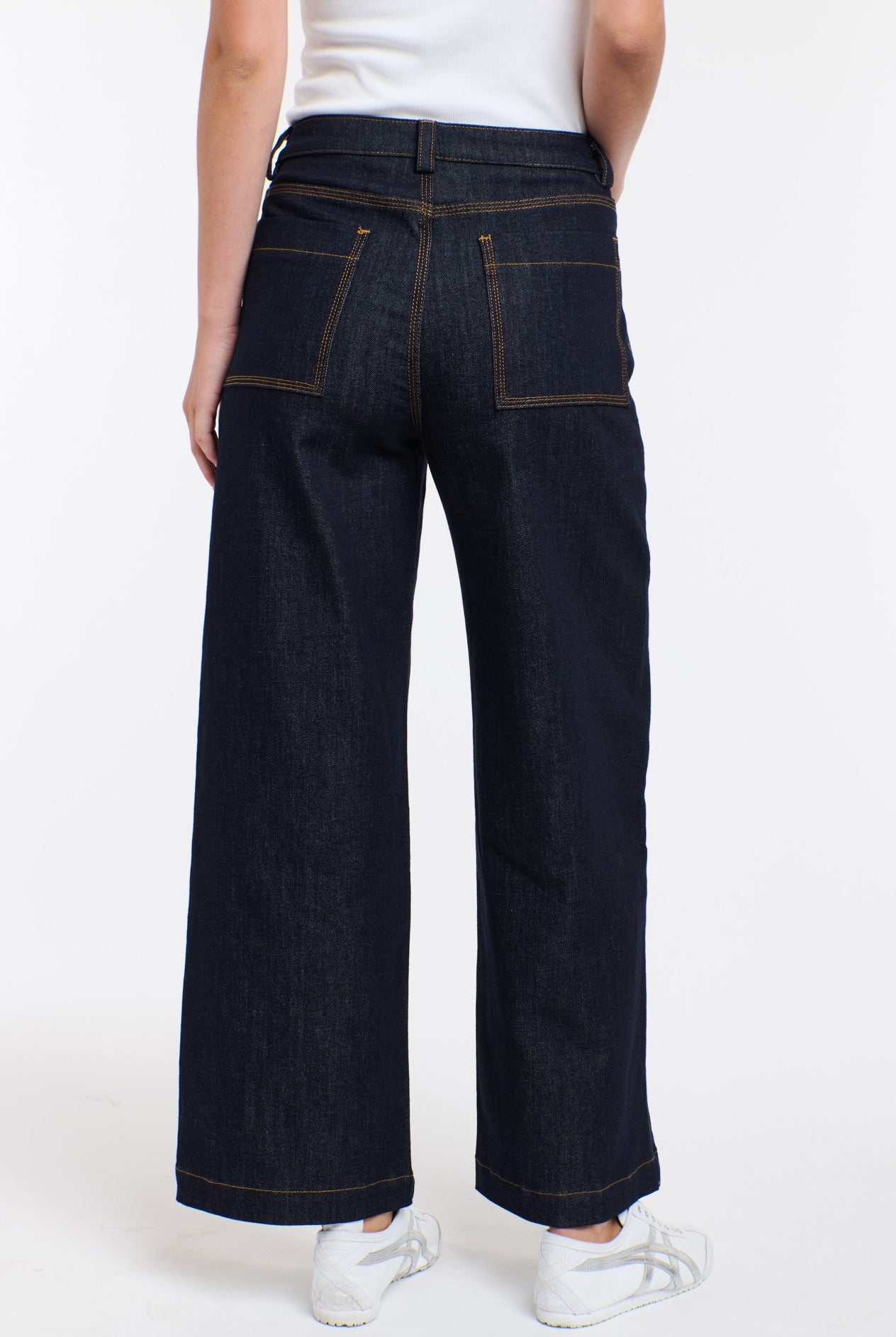 365 DAYS Brenda Triple Stitch Jeans - Dark Denim - Magpie Style