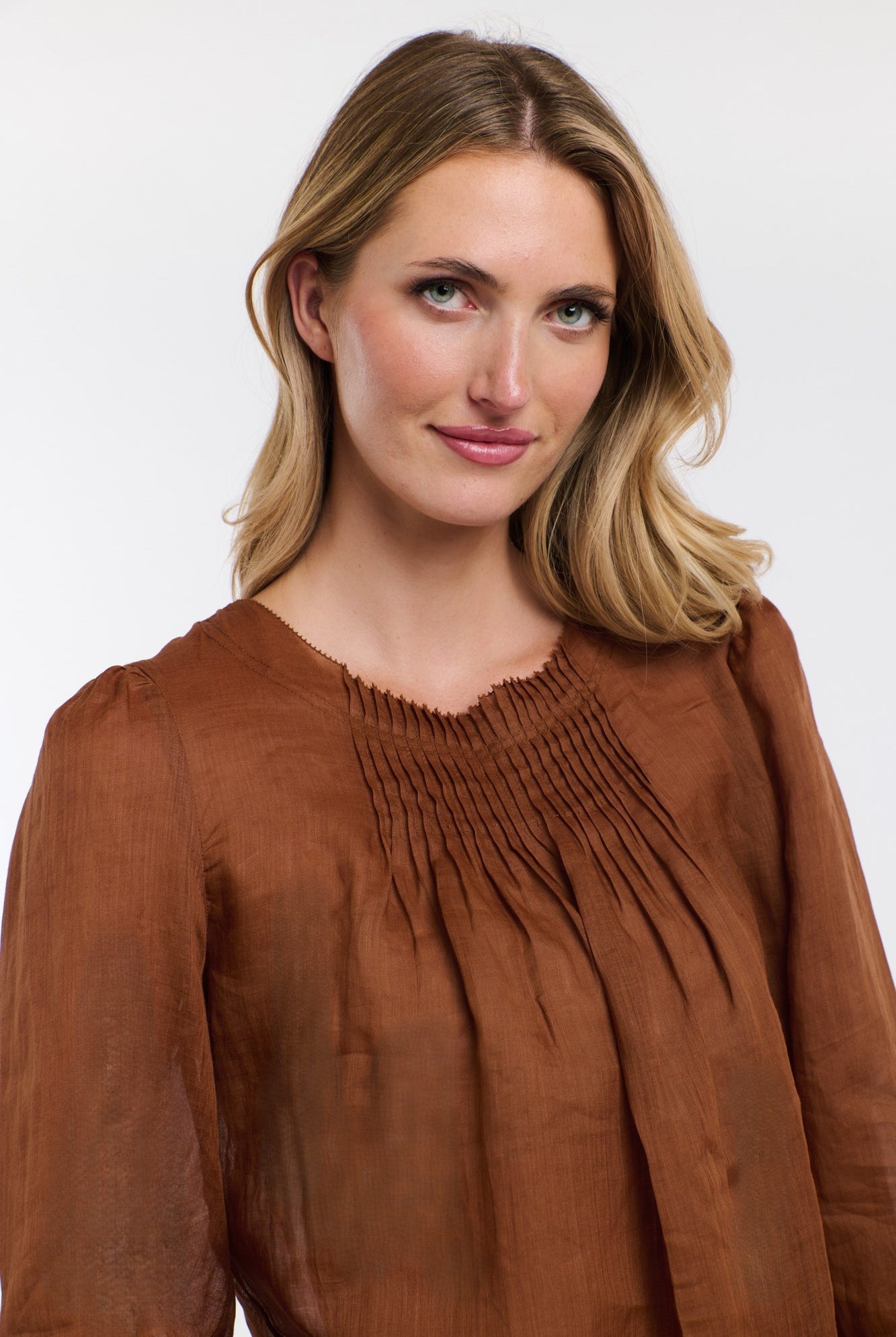 365 DAYS Ariel Long Sleeve Top - Brandy - Magpie Style