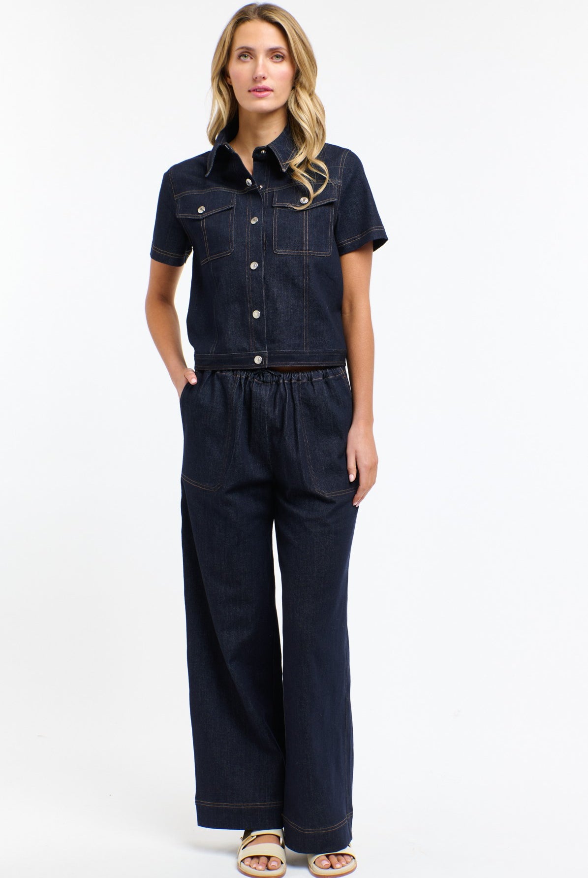 365 DAYS Raffi Denim Jacket - Indigo - Magpie Style