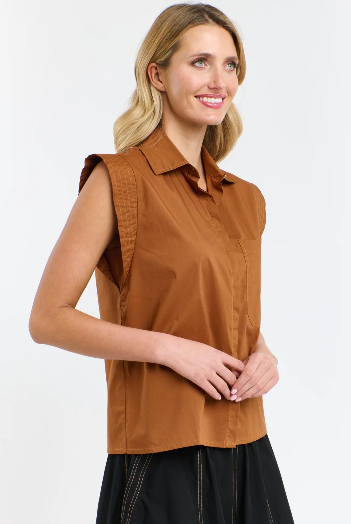 365 DAYS Gigi Shirt - Brandy - Magpie Style