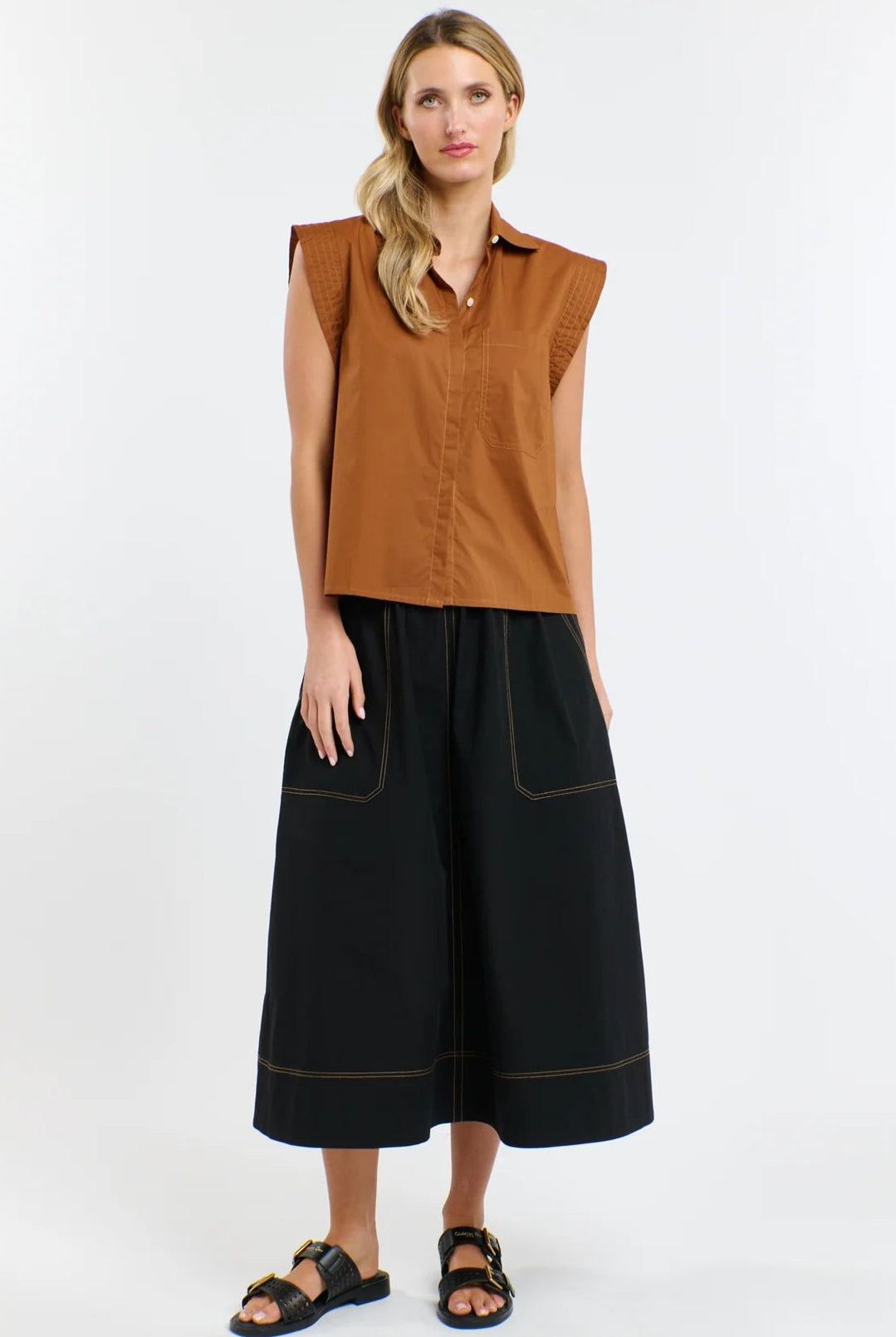 365 DAYS Gigi Shirt - Brandy - Magpie Style