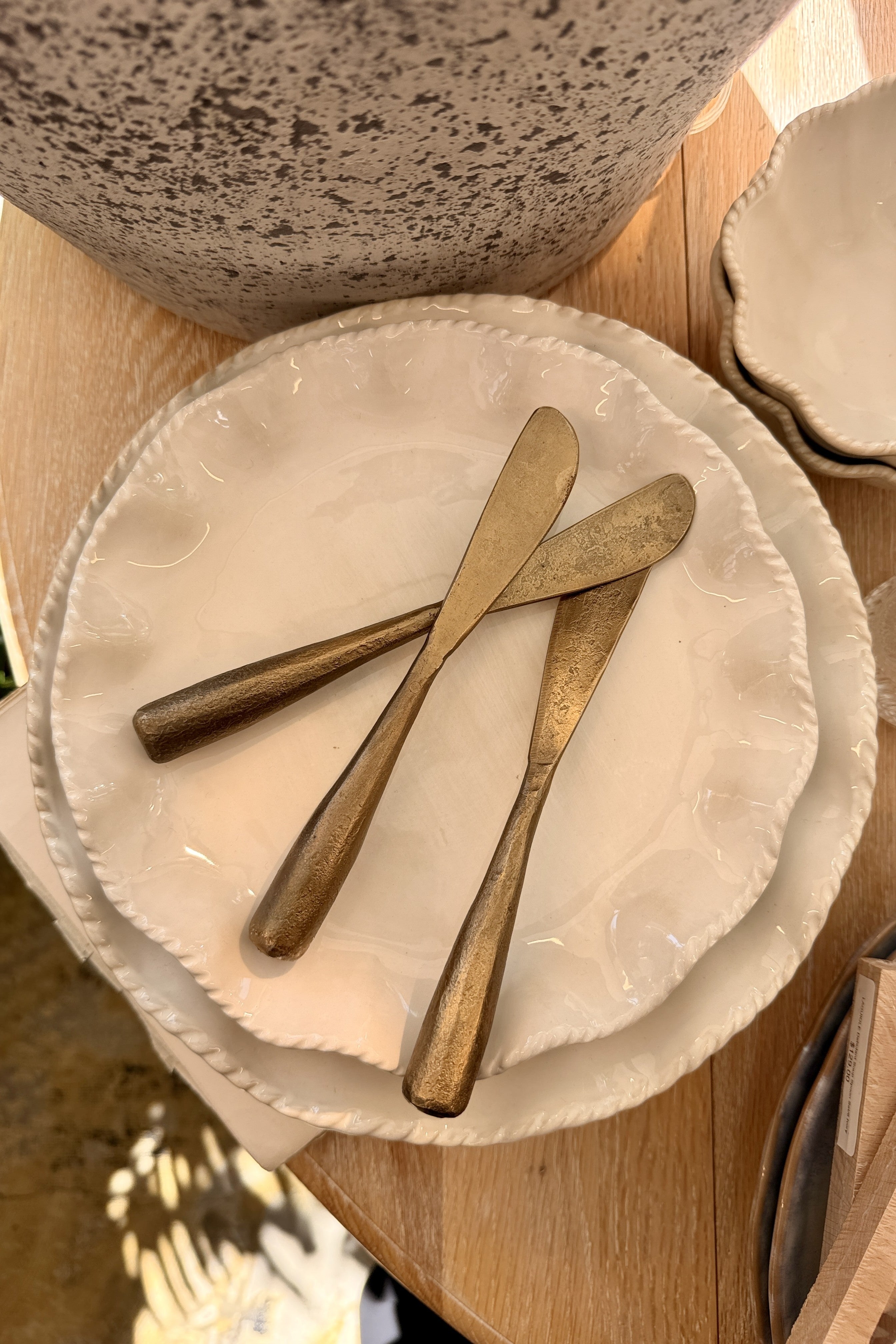 Pate Knife - Brass - Magpie Style