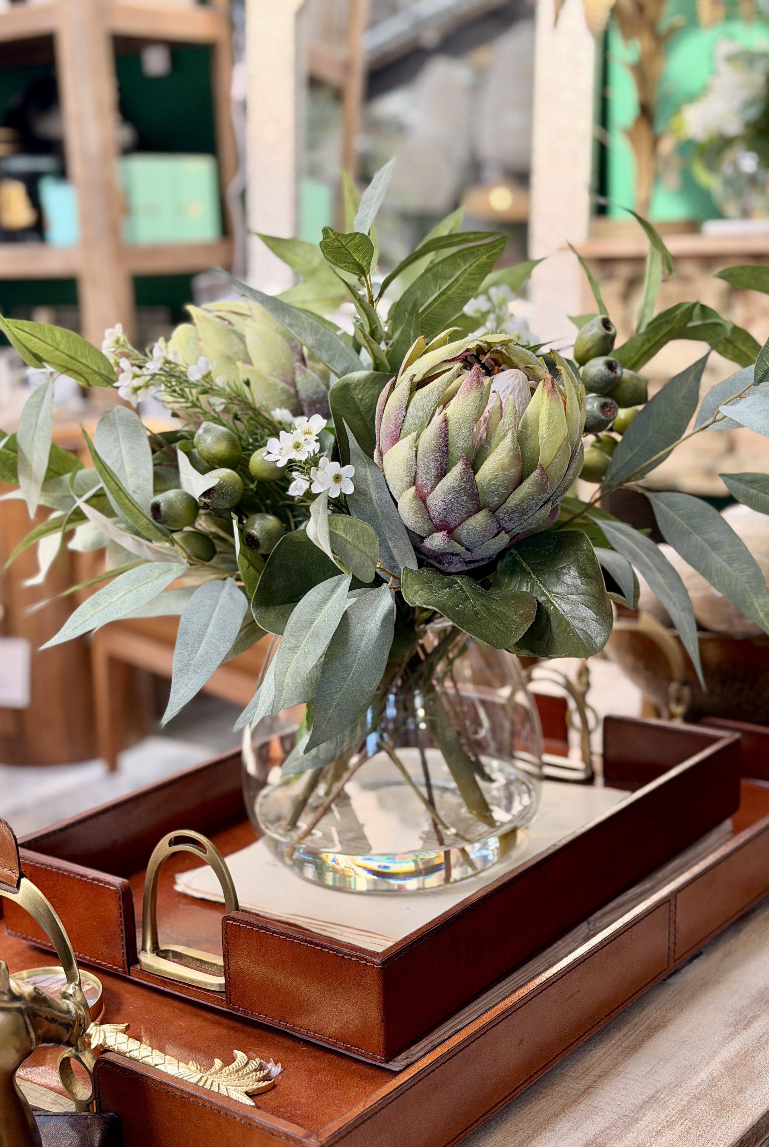 Grand Protea Garden Vase - Magpie Style