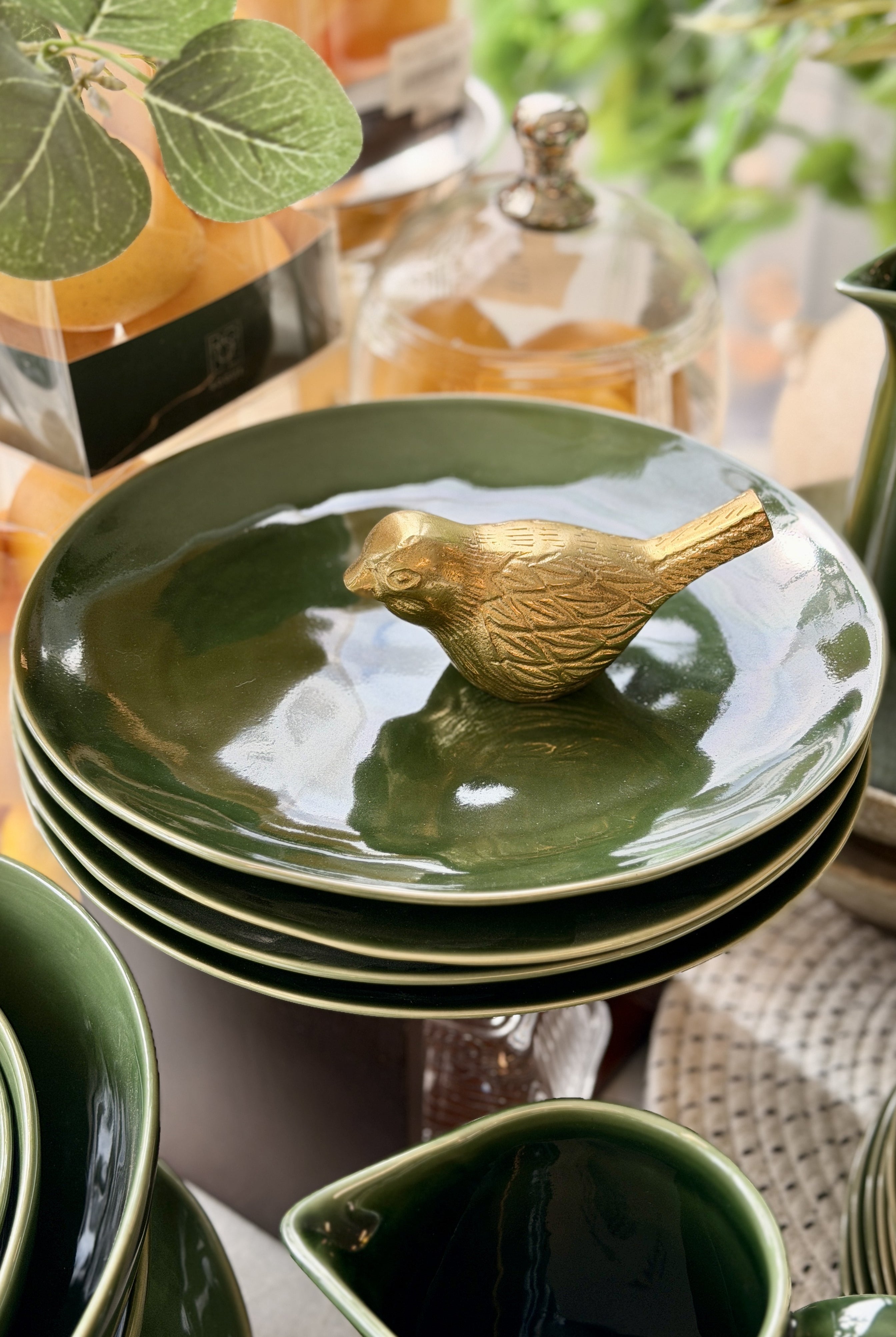 Dinner Plate Forest Glaze - Magpie Style