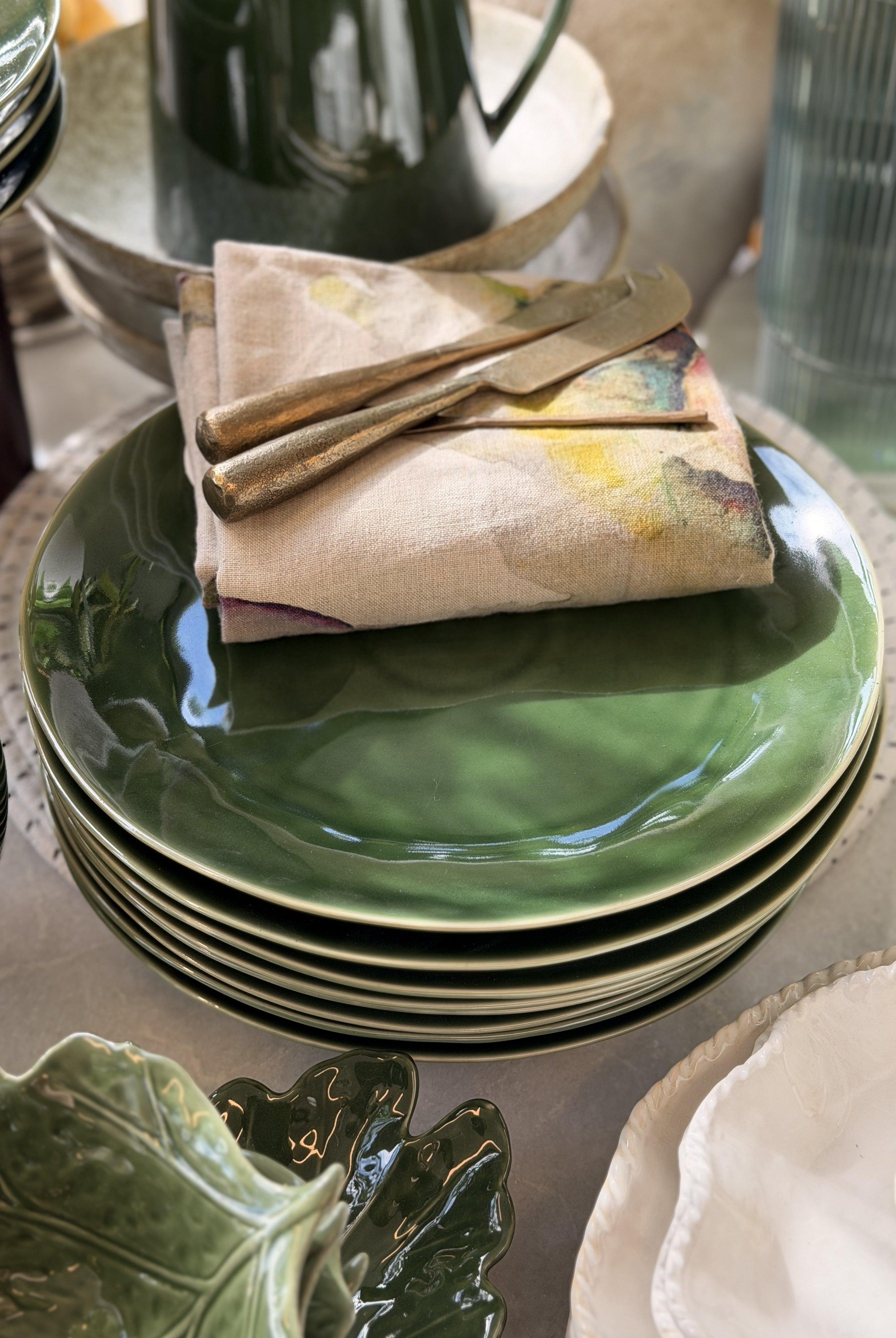 Dinner Plate Forest Glaze - Magpie Style