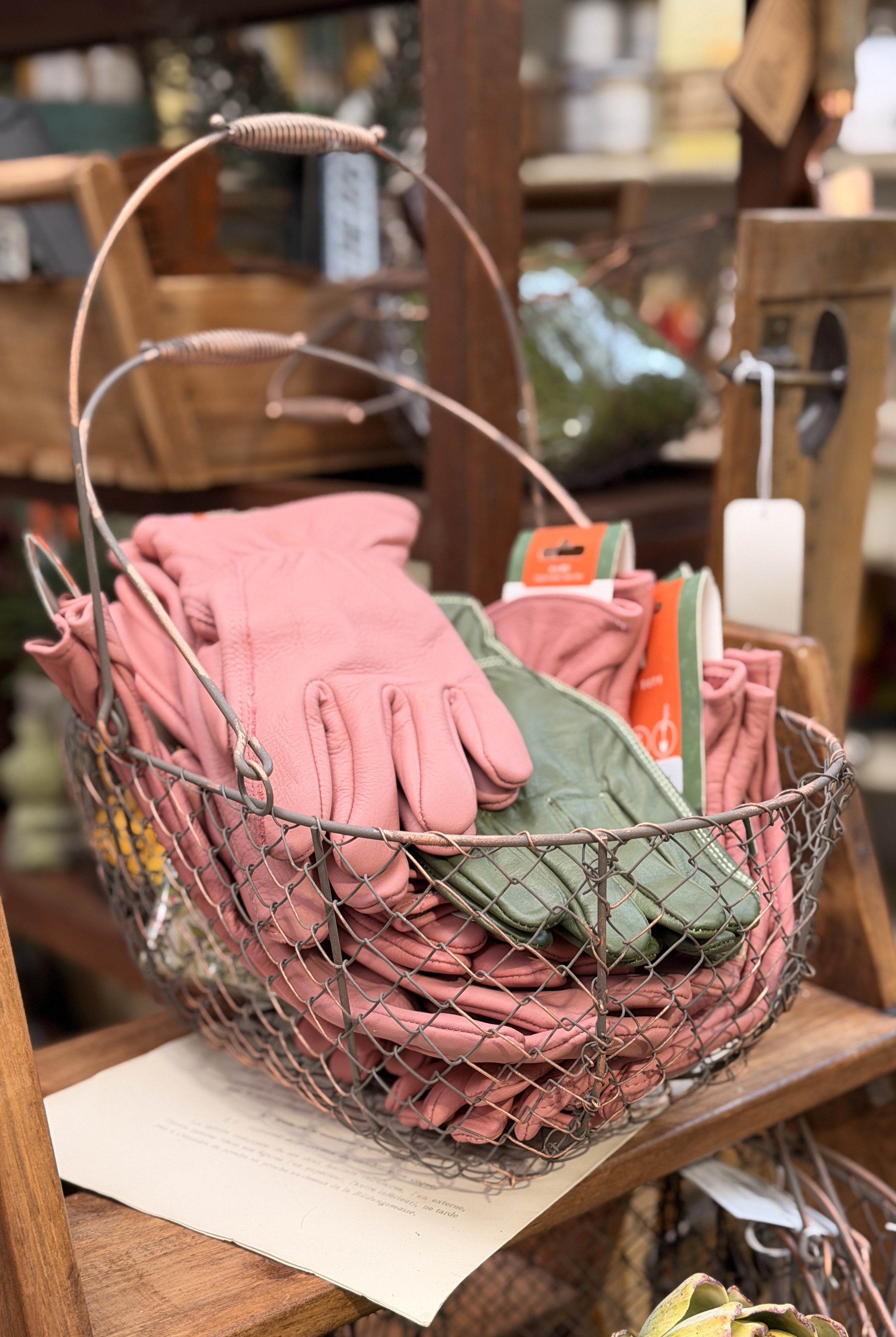 Round Wire Basket - Medium - Magpie Style