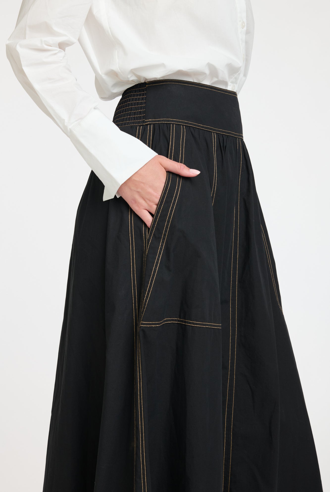 365 DAYS Marion Denim Skirt - Dark Denim - Magpie Style