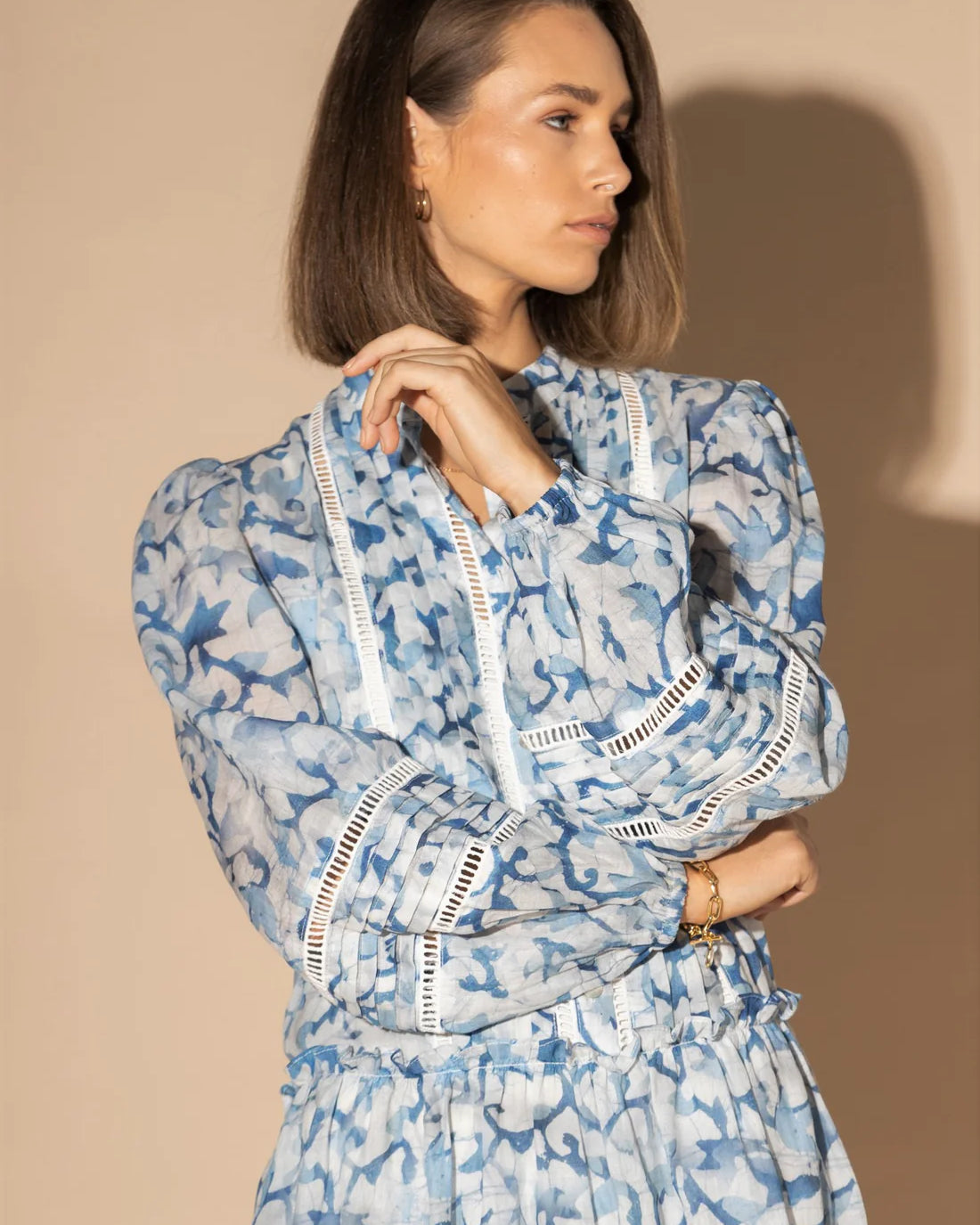 LOUGHLIN Skyes Dress - Blue Water - Magpie Style