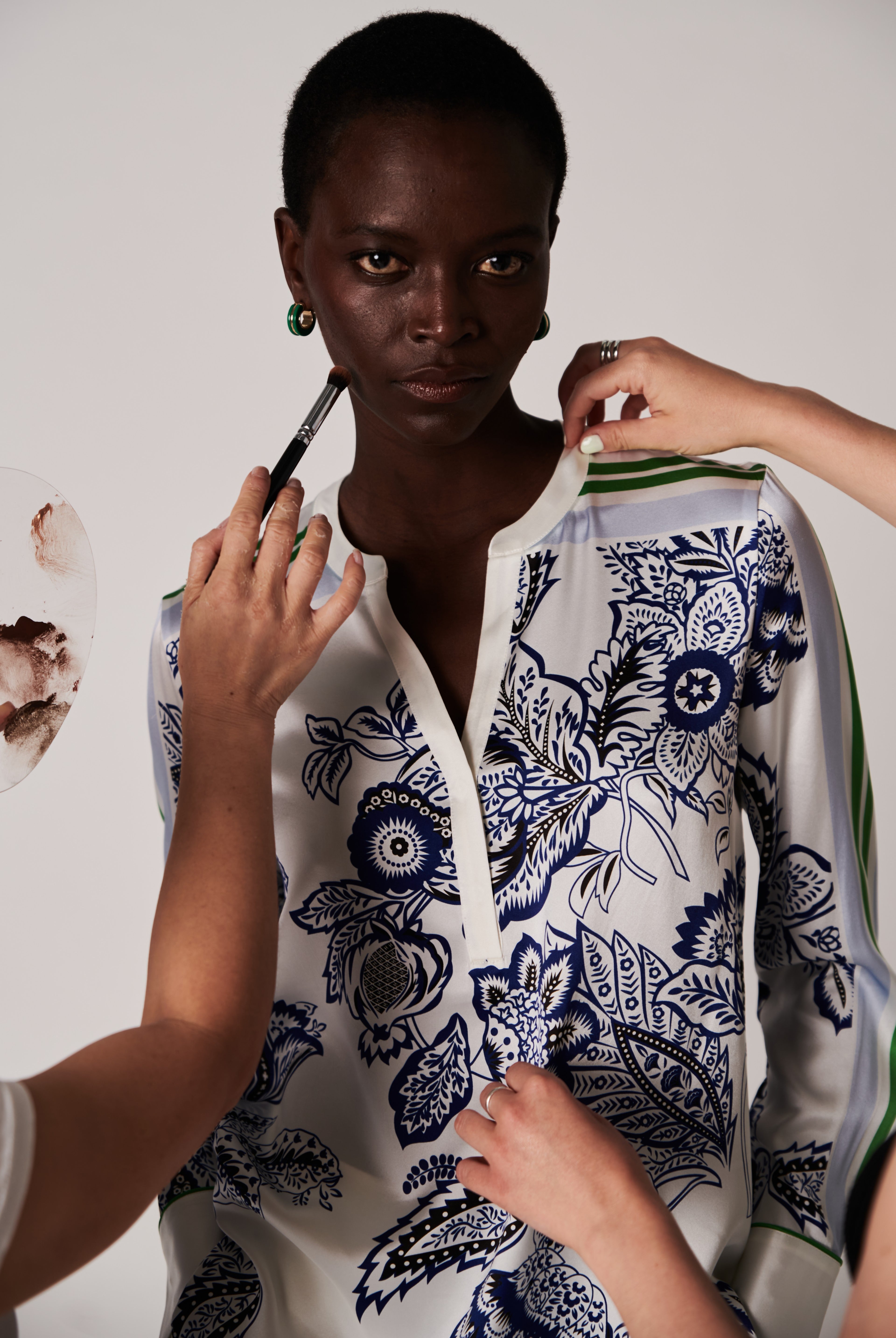 HERZEN'S ANGELEGENHEIT Tunic - Captain Azurro Superwhite - Magpie Style