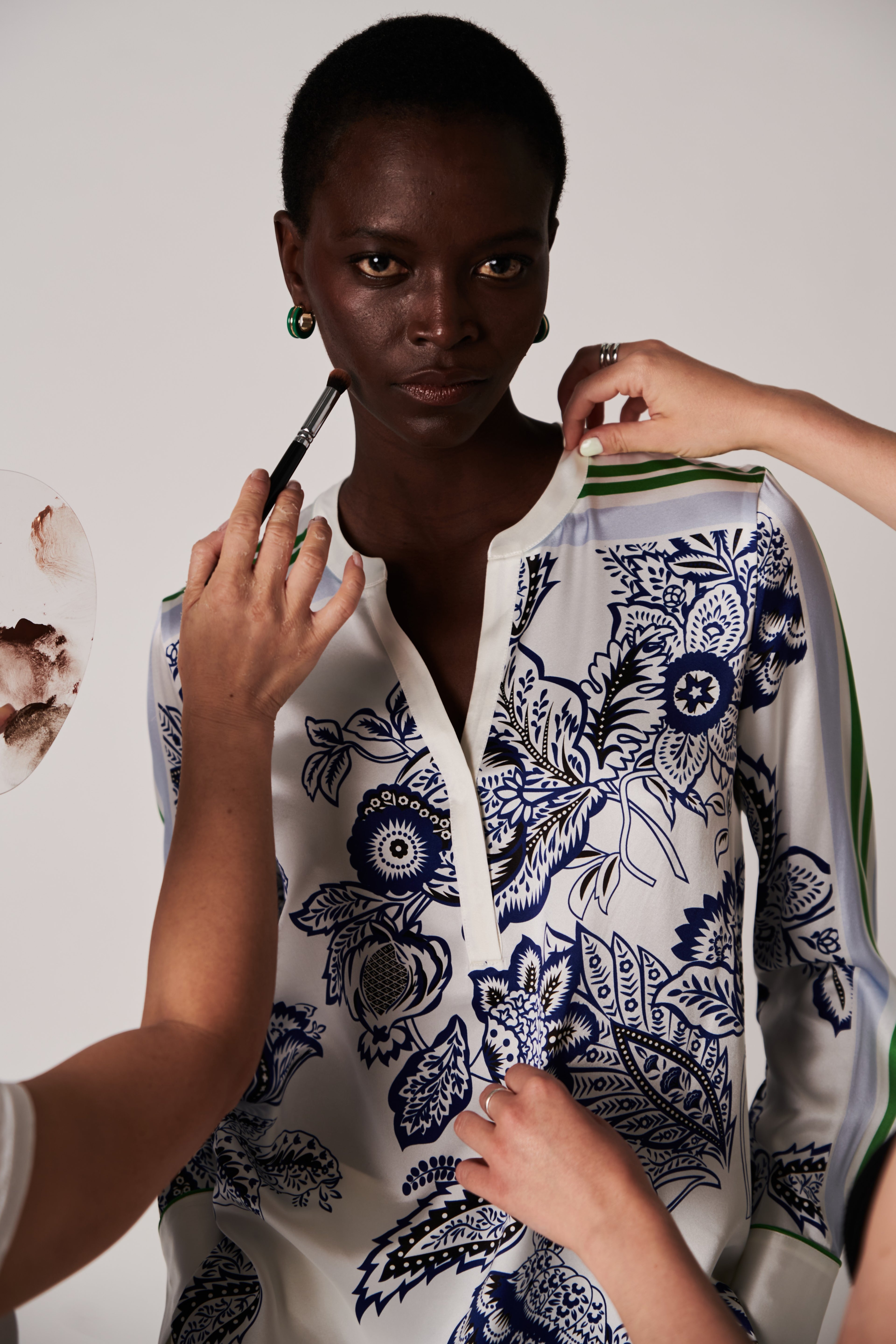 HERZEN'S ANGELEGENHEIT Tunic - Captain Azurro Superwhite - Magpie Style