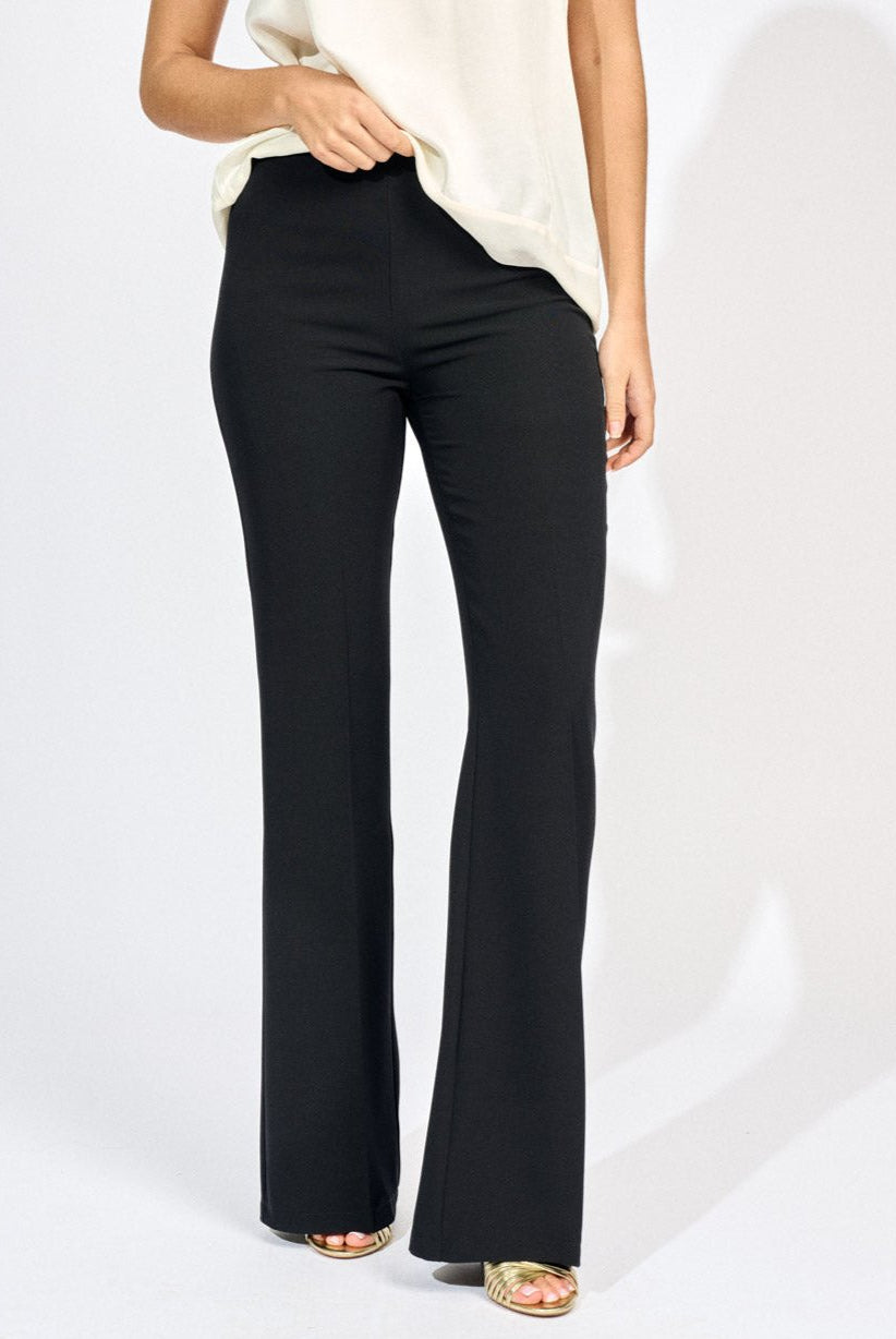 LAUREN VIDAL - Woven Pants Noir - Magpie Style