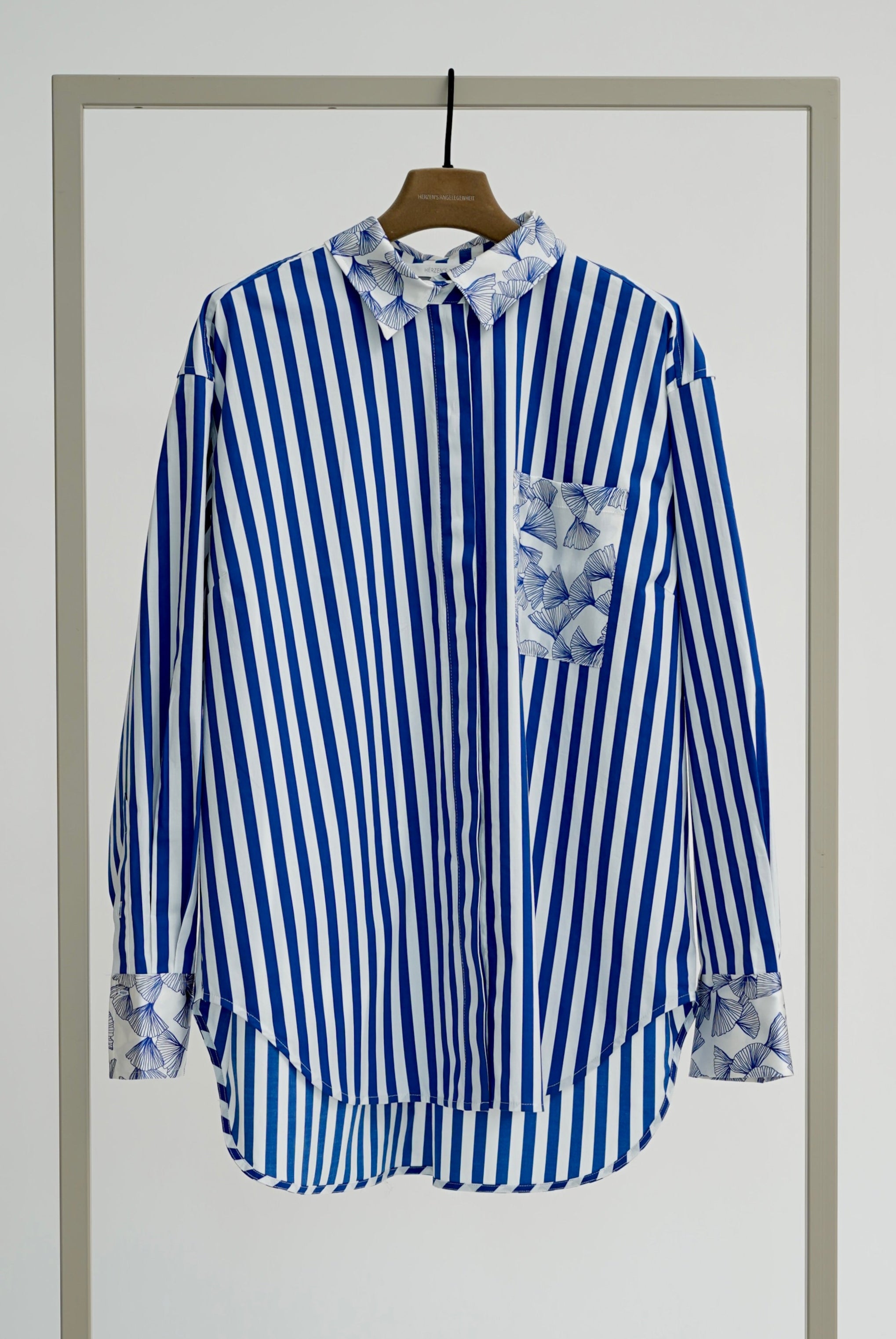 HERZEN'S ANGELEGENHEIT Collared Shirt - Captain Superwhite - Magpie Style
