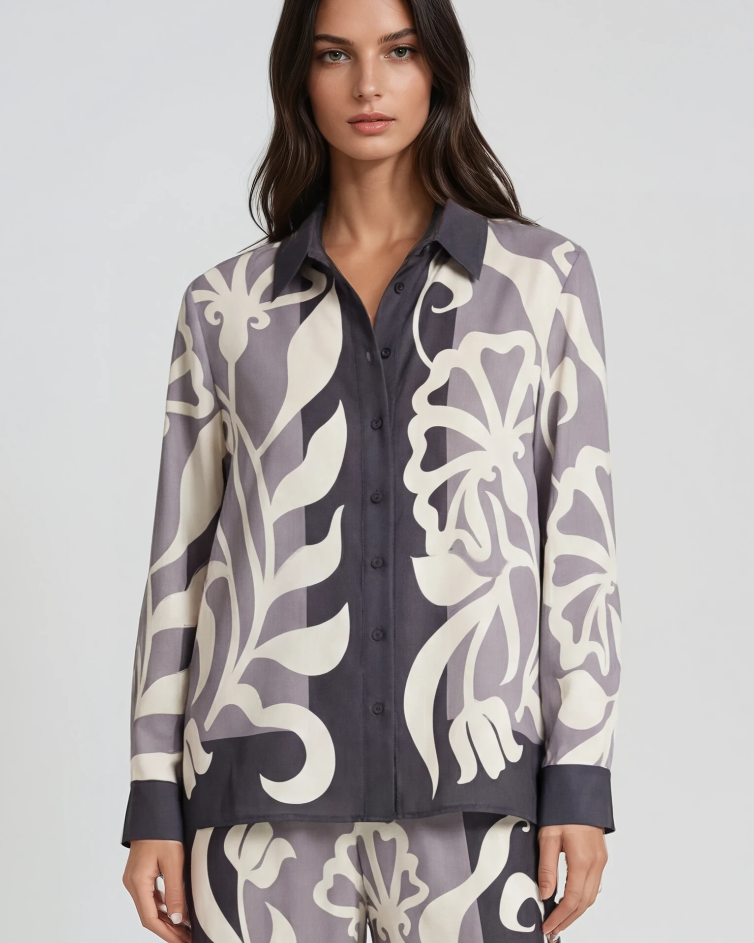 HERZEN'S ANGELEGENHEIT Scheifer Metal Blouse - Vanilla - Magpie Style